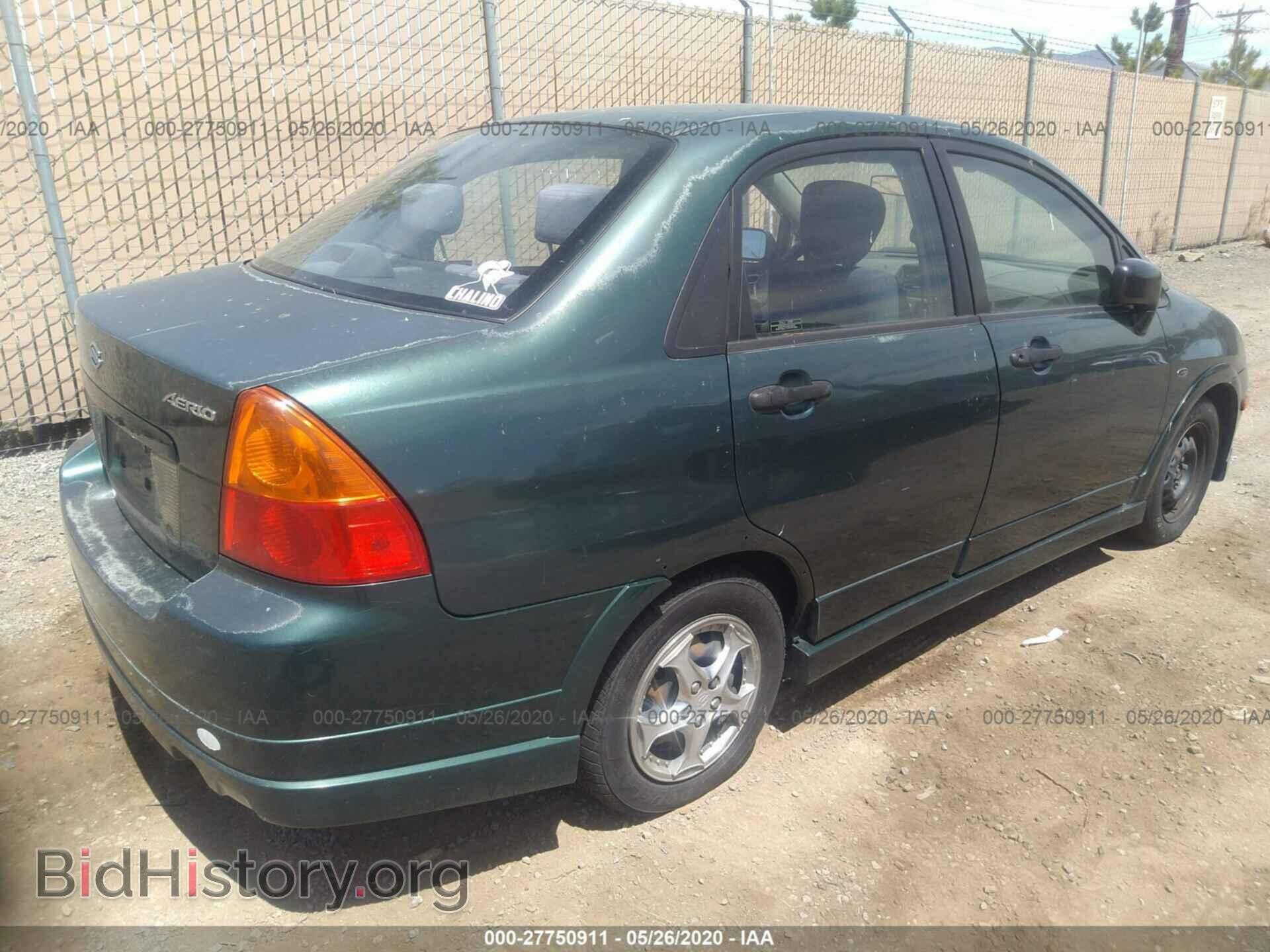 2002 SUZUKI AERIO - VIN: JS2RA41S025105340 - Фото 4