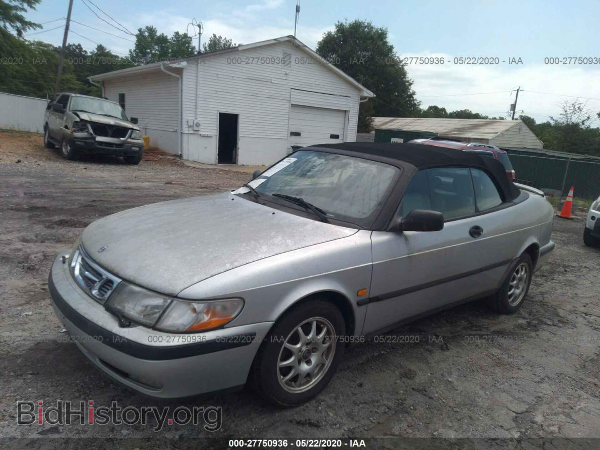 2000 SAAB 9-3 - VIN: YS3DD75H6Y7004398 - Фото 2