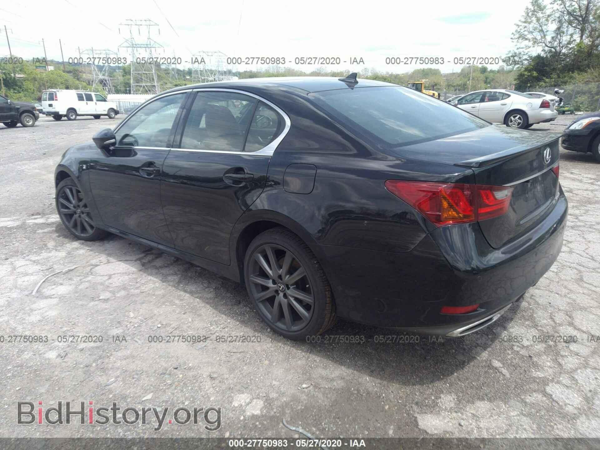 2013 LEXUS GS - VIN: JTHCE1BL3D5016373 - Фото 3
