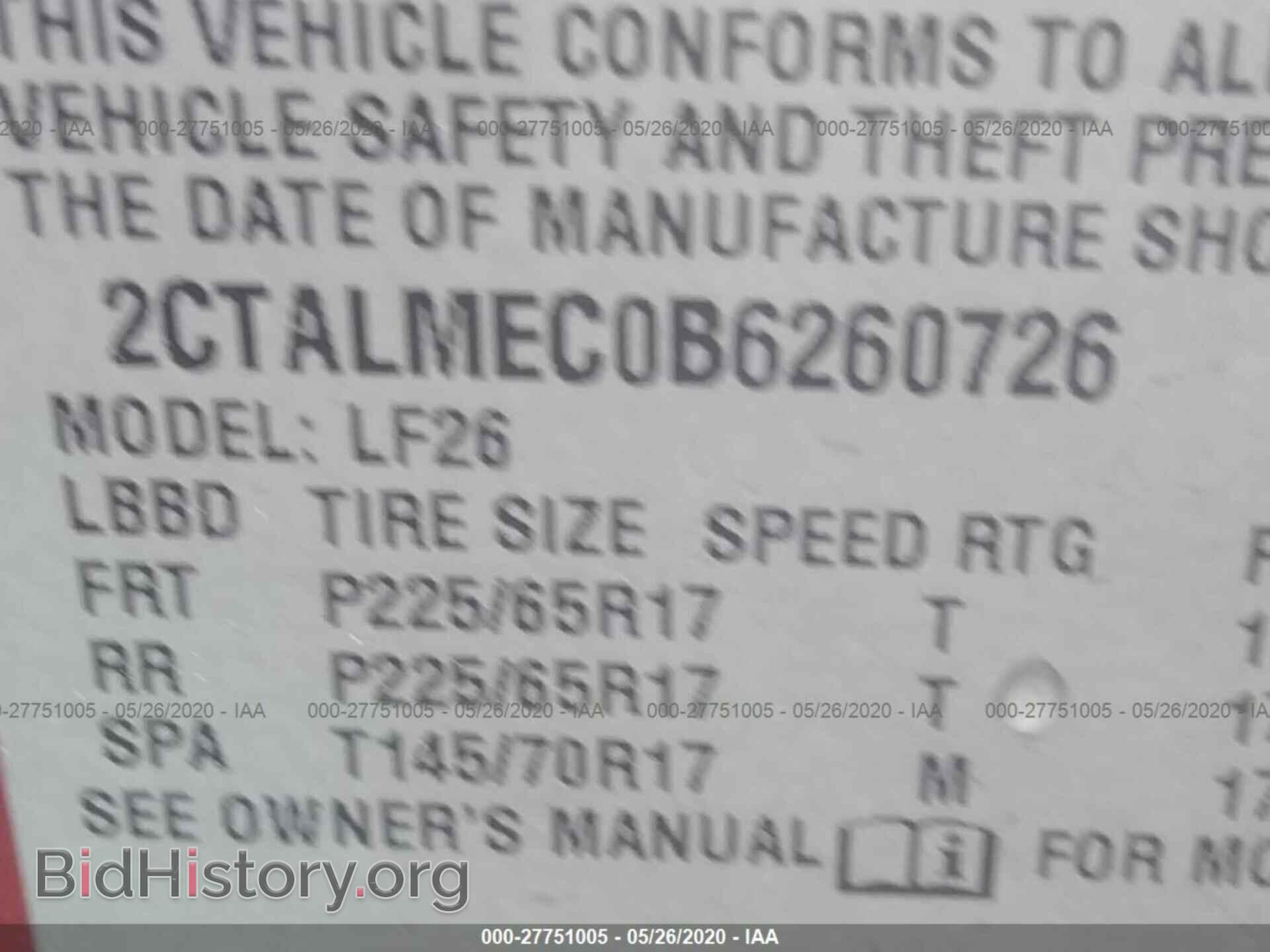 2011 GMC TERRAIN - VIN: 2CTALMEC0B6260726 - Фото 9