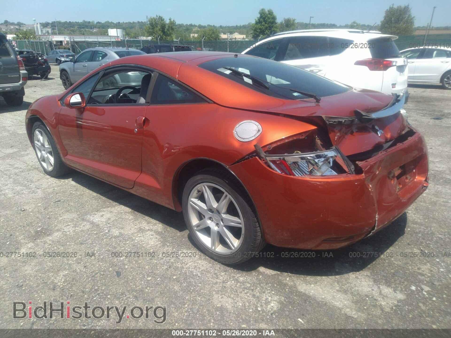 2006 MITSUBISHI ECLIPSE - VIN: 4A3AK34TX6E009219 - Фото 3