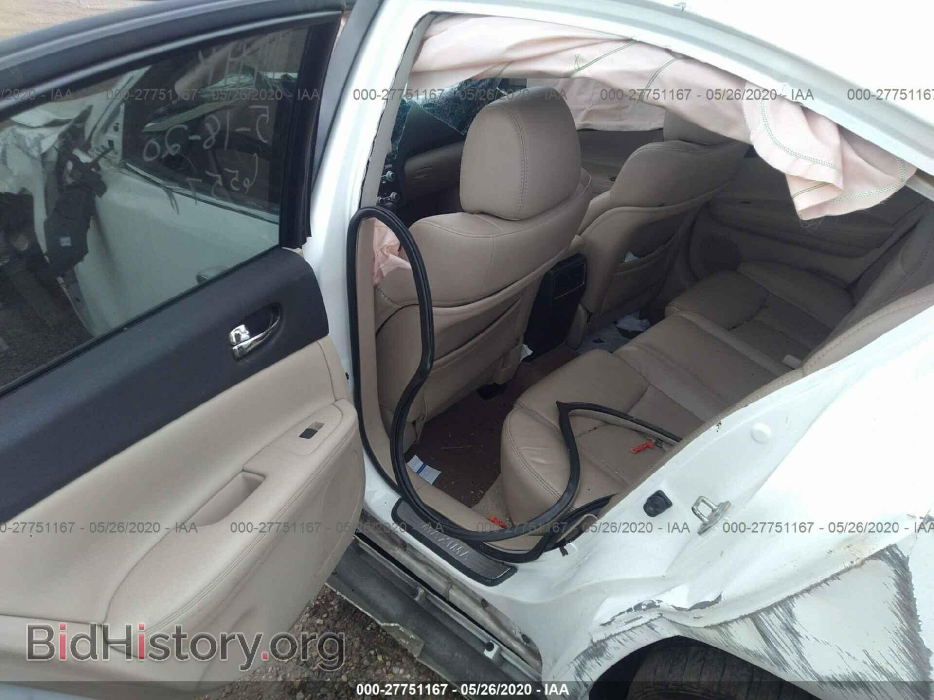 2012 NISSAN MAXIMA - VIN: 1N4AA5AP3CC835013 - Фото 8
