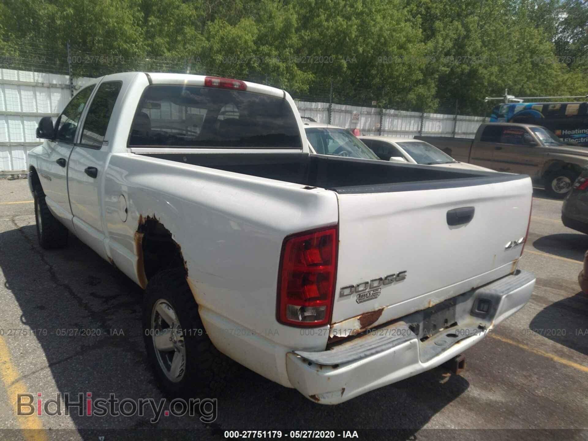 2002 DODGE RAM 1500 - VIN: 1B7HU18N12J100618 - Фото 3