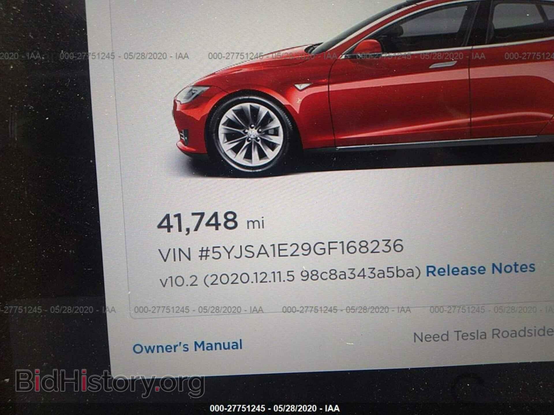 2016 TESLA MODEL S - VIN: 5YJSA1E29GF168236 - Photo 7