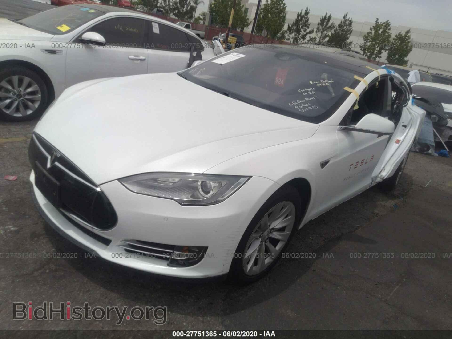 2016 TESLA MODEL S - VIN: 5YJSA1E2XGF133981 - Фото 2