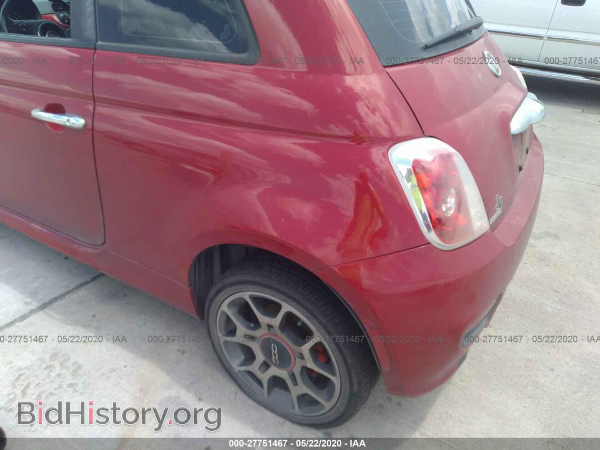 2012 FIAT 500 - VIN: 3C3CFFBR2CT110280 - Фото 6