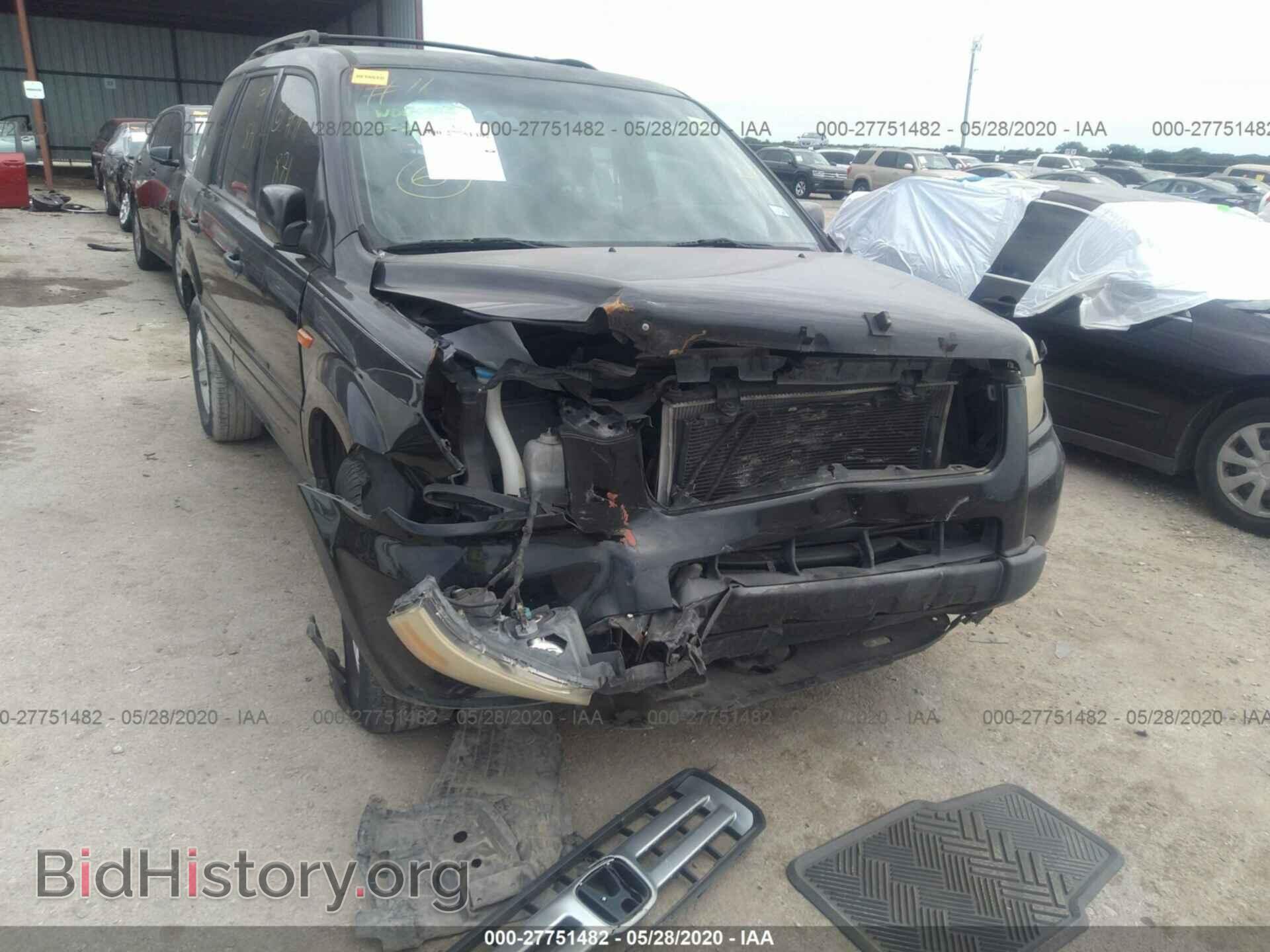 2006 HONDA PILOT - VIN: 5FNYF28186B041819 - Фото 6