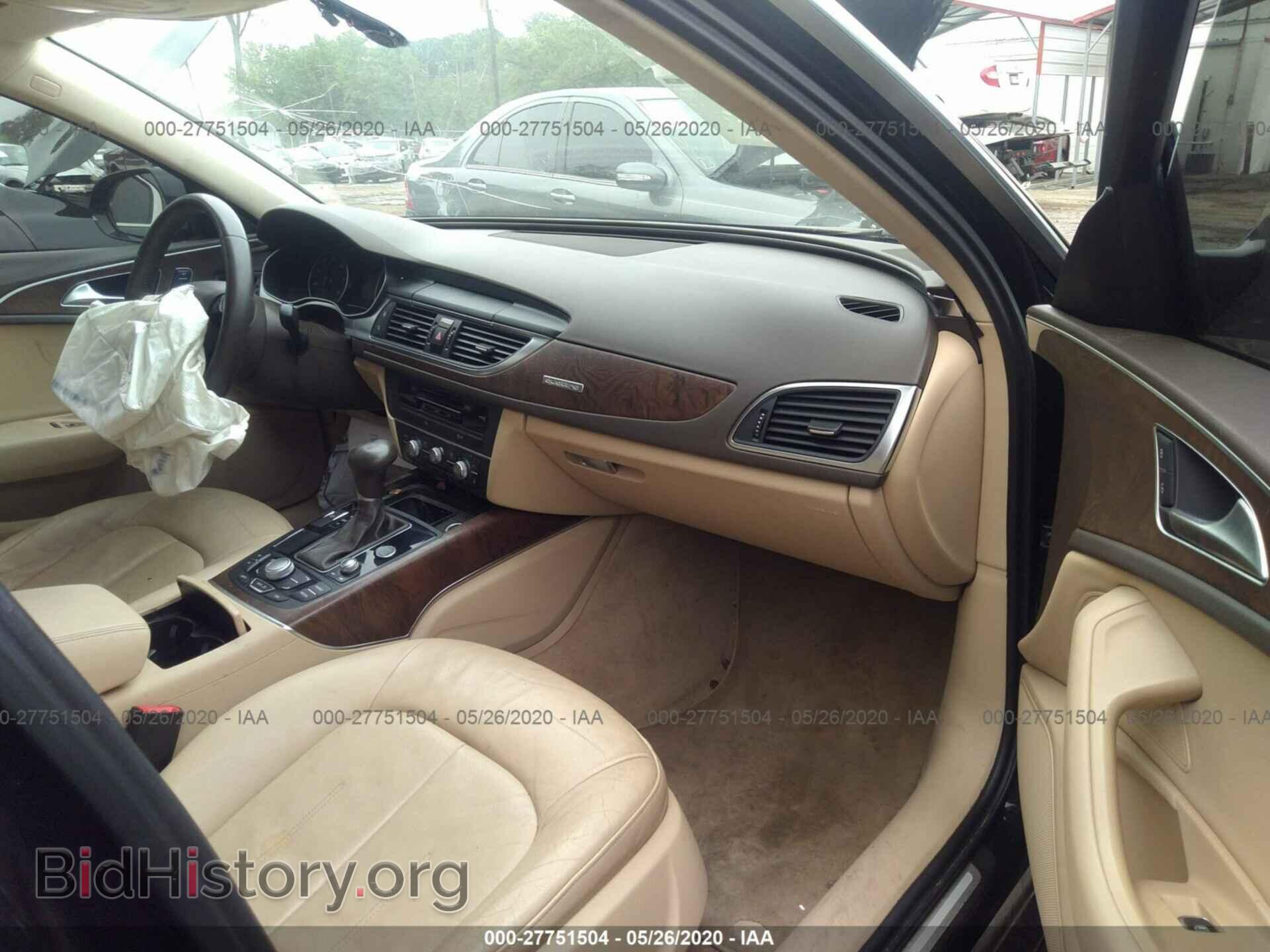 2012 AUDI A6 - VIN: WAUGGAFC6CN057695 - Фото 5
