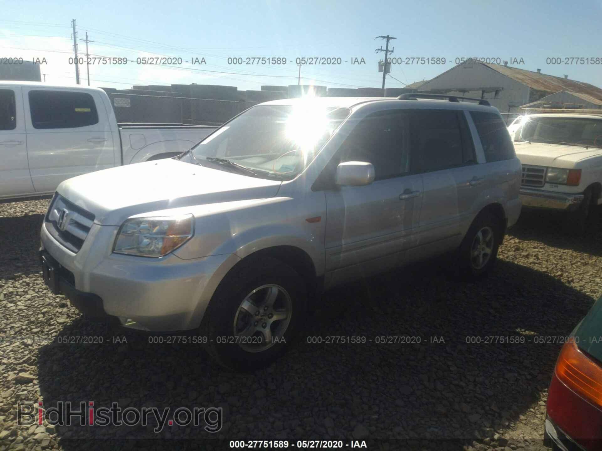 2006 HONDA PILOT - VIN: 2HKYF18456H529406 - Фото 2