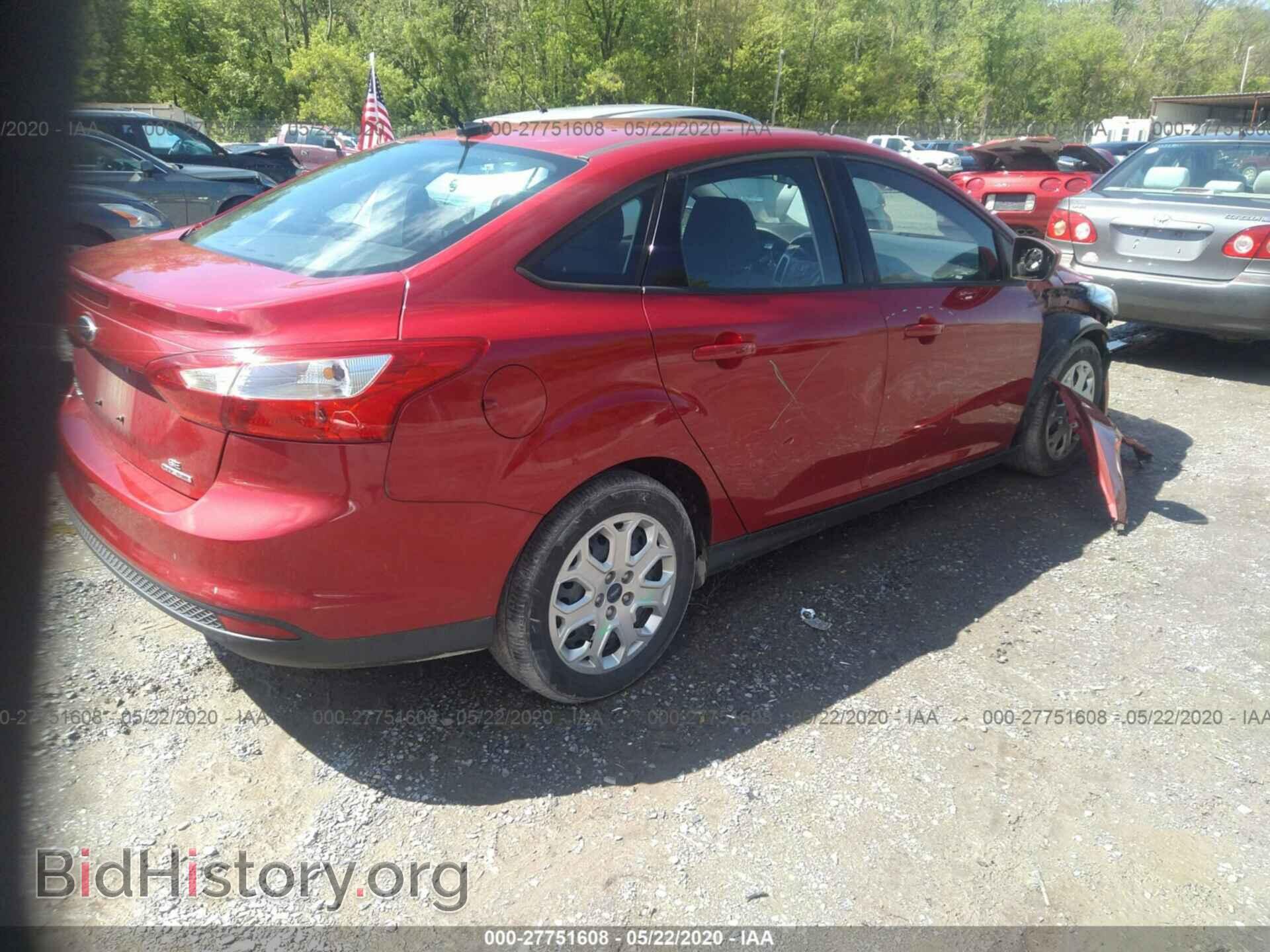 2012 FORD FOCUS - VIN: 1FAHP3F23CL445186 - Photo 4