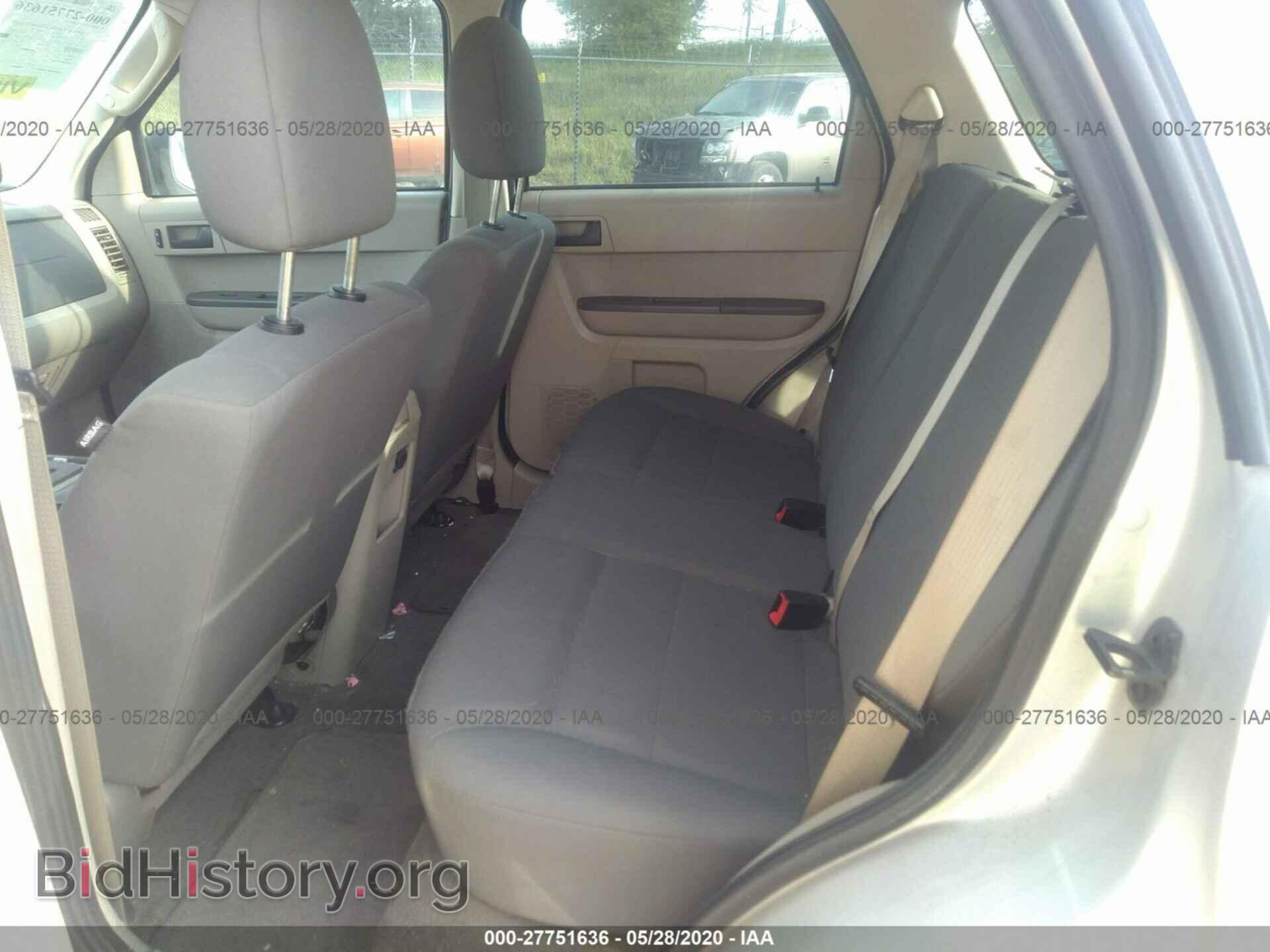 2012 FORD ESCAPE - VIN: 1FMCU9C77CKB93752 - Photo 8