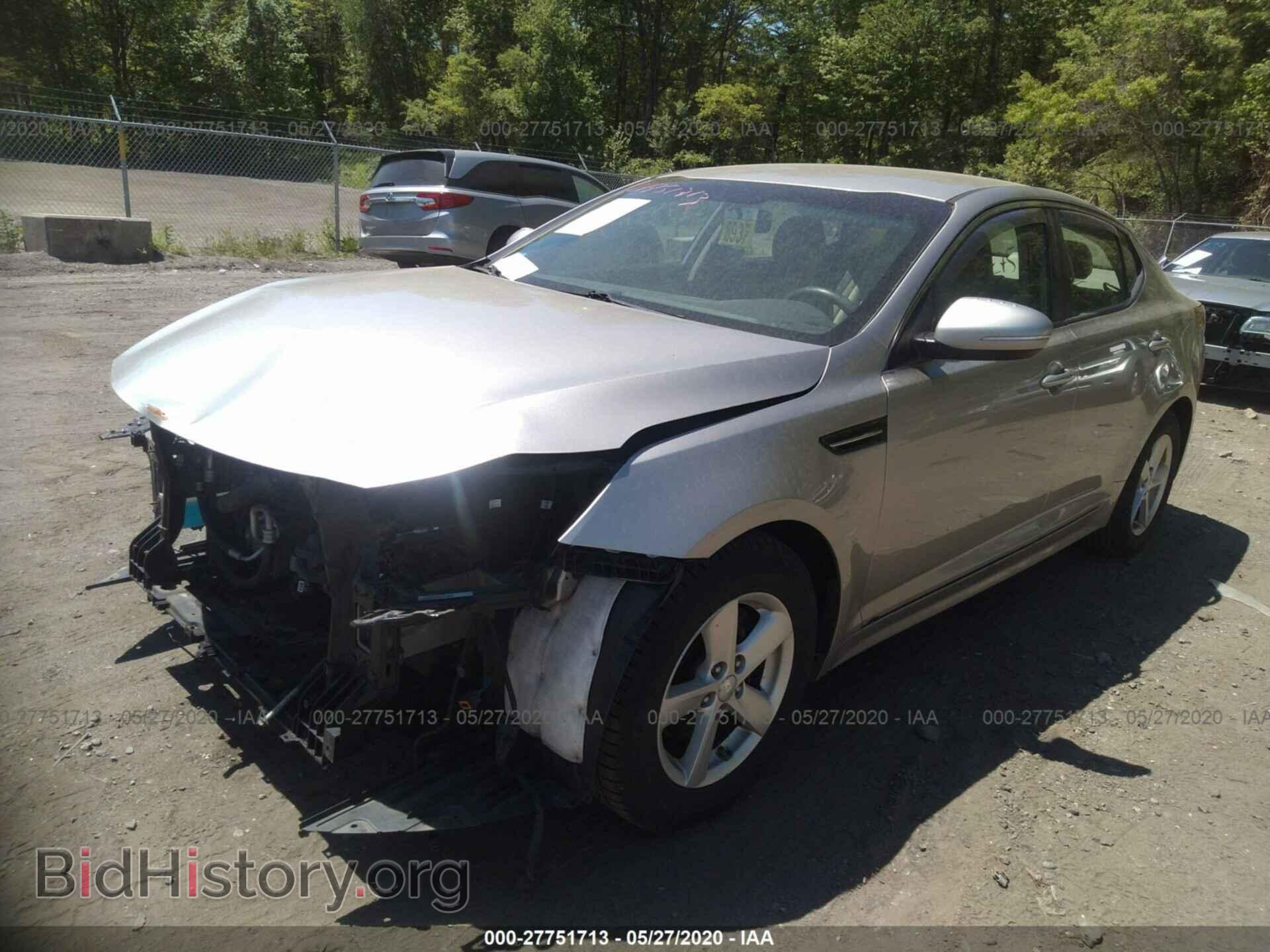 2014 KIA OPTIMA - VIN: KNAGM4A75E5453432 - Photo 2