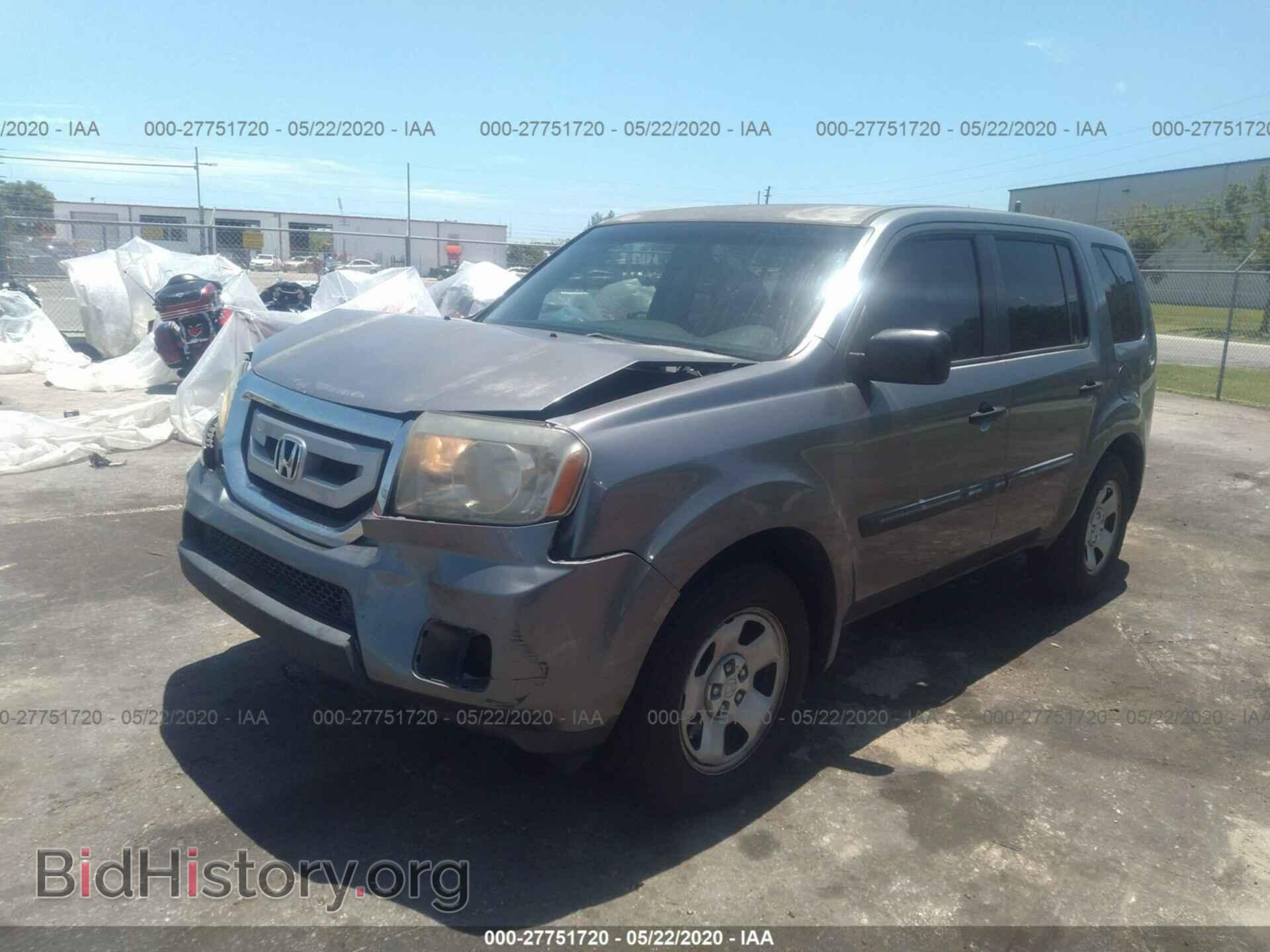 2009 HONDA PILOT - VIN: 5FNYF38229B024520 - Фото 2