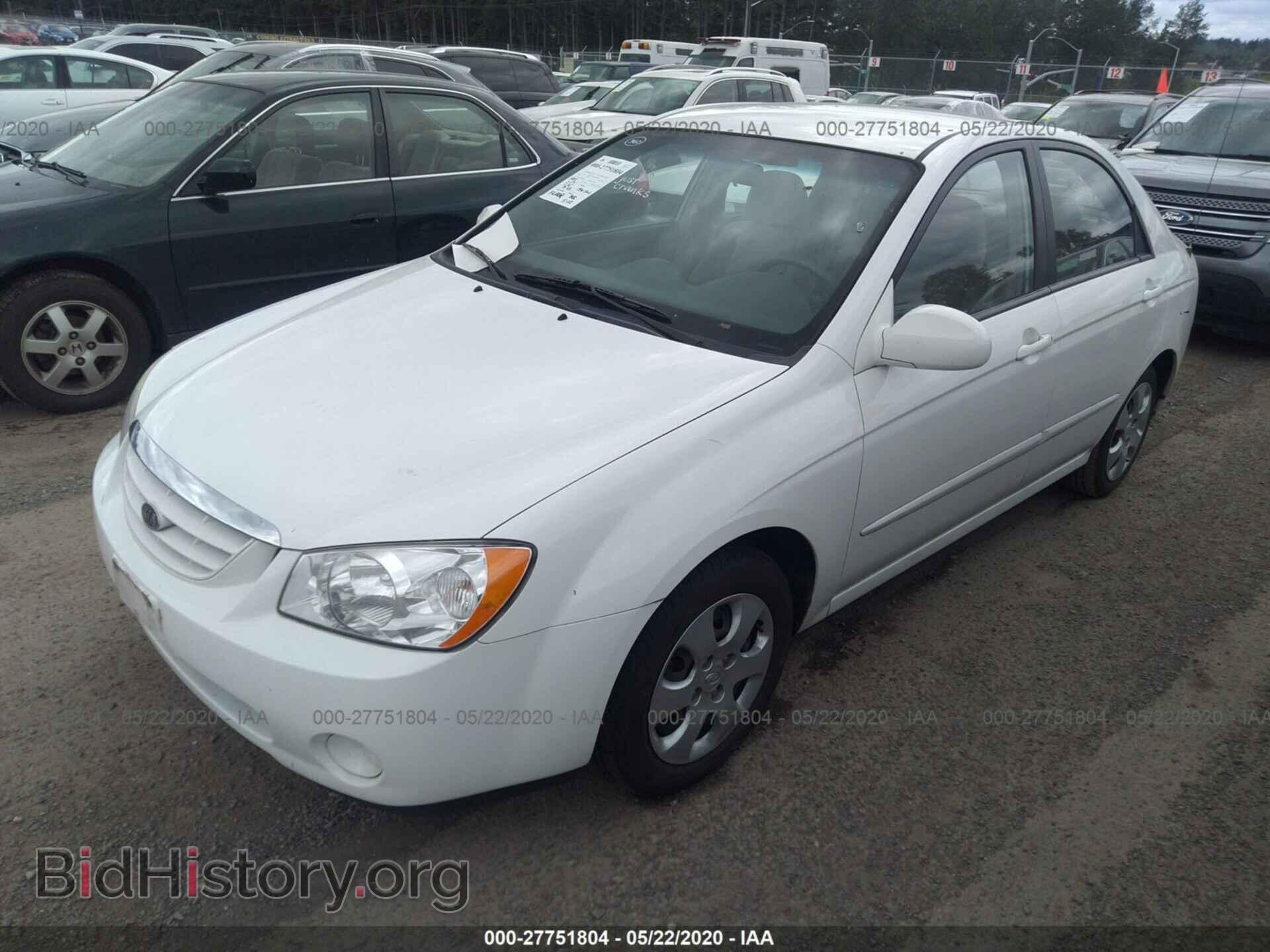 2006 KIA SPECTRA - VIN: KNAFE121265237654 - Фото 2