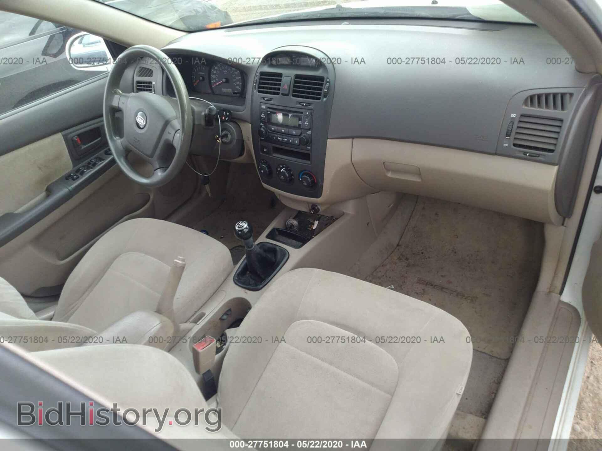 2006 KIA SPECTRA - VIN: KNAFE121265237654 - Фото 5