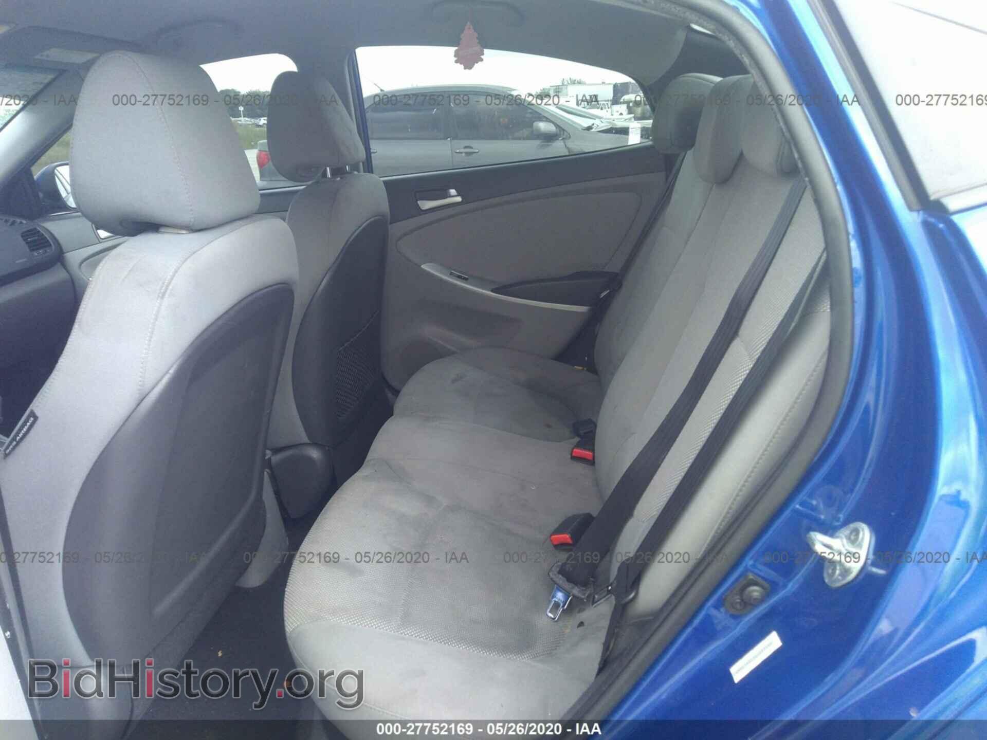 2013 HYUNDAI ACCENT - VIN: KMHCT4AE2DU457196 - Фото 8