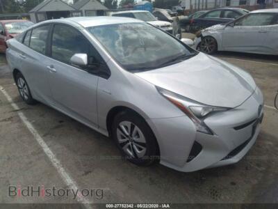 2017 Toyota PRIUS Two/Two ECO/Three, silver — VIN JTDKARFU8H3040552, IAAI
