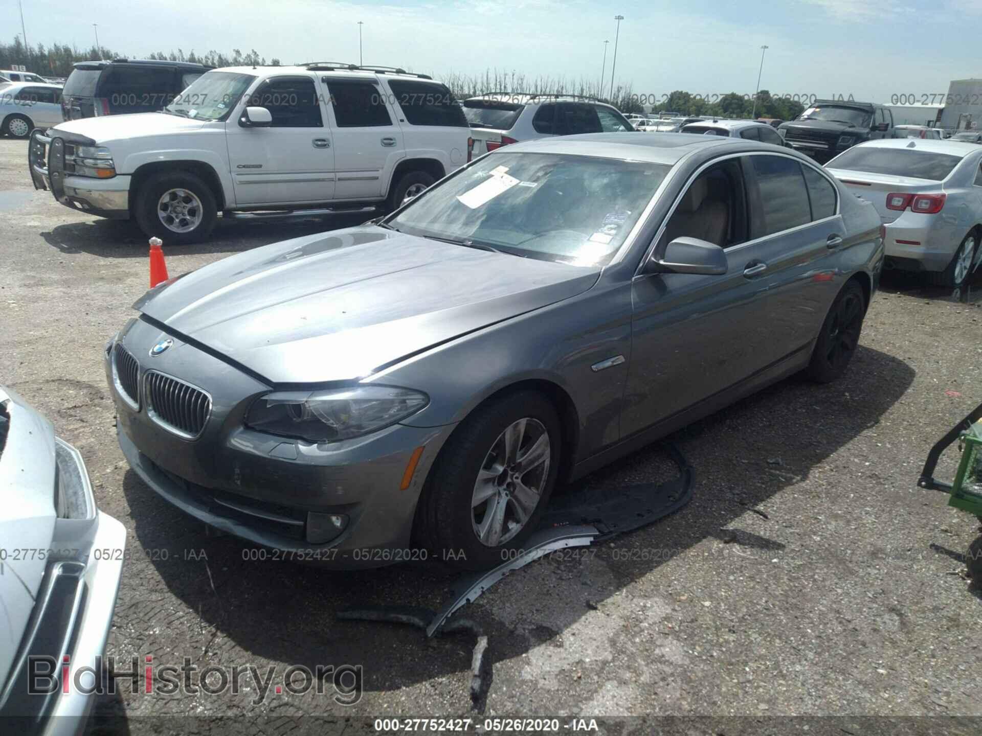 2011 BMW 528 - VIN: WBAFR1C57BDS36909 - Фото 2