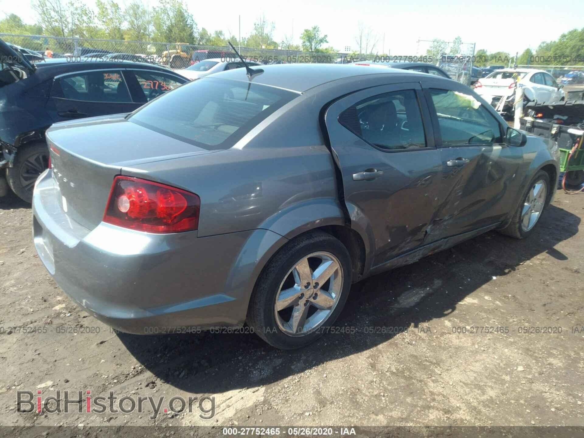 2013 DODGE AVENGER - VIN: 1C3CDZAB7DN535894 - Фото 4