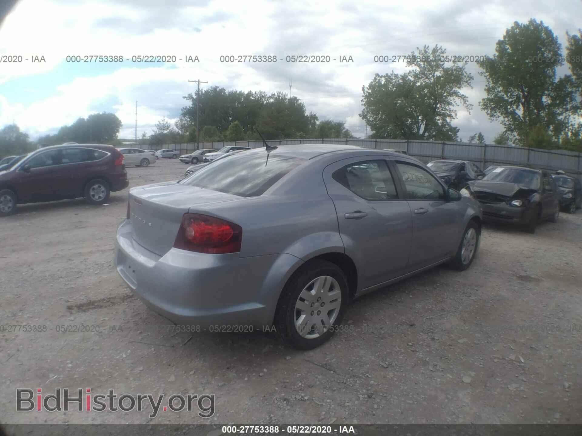 2013 DODGE AVENGER - VIN: 1C3CDZAB1DN676119 - Фото 4
