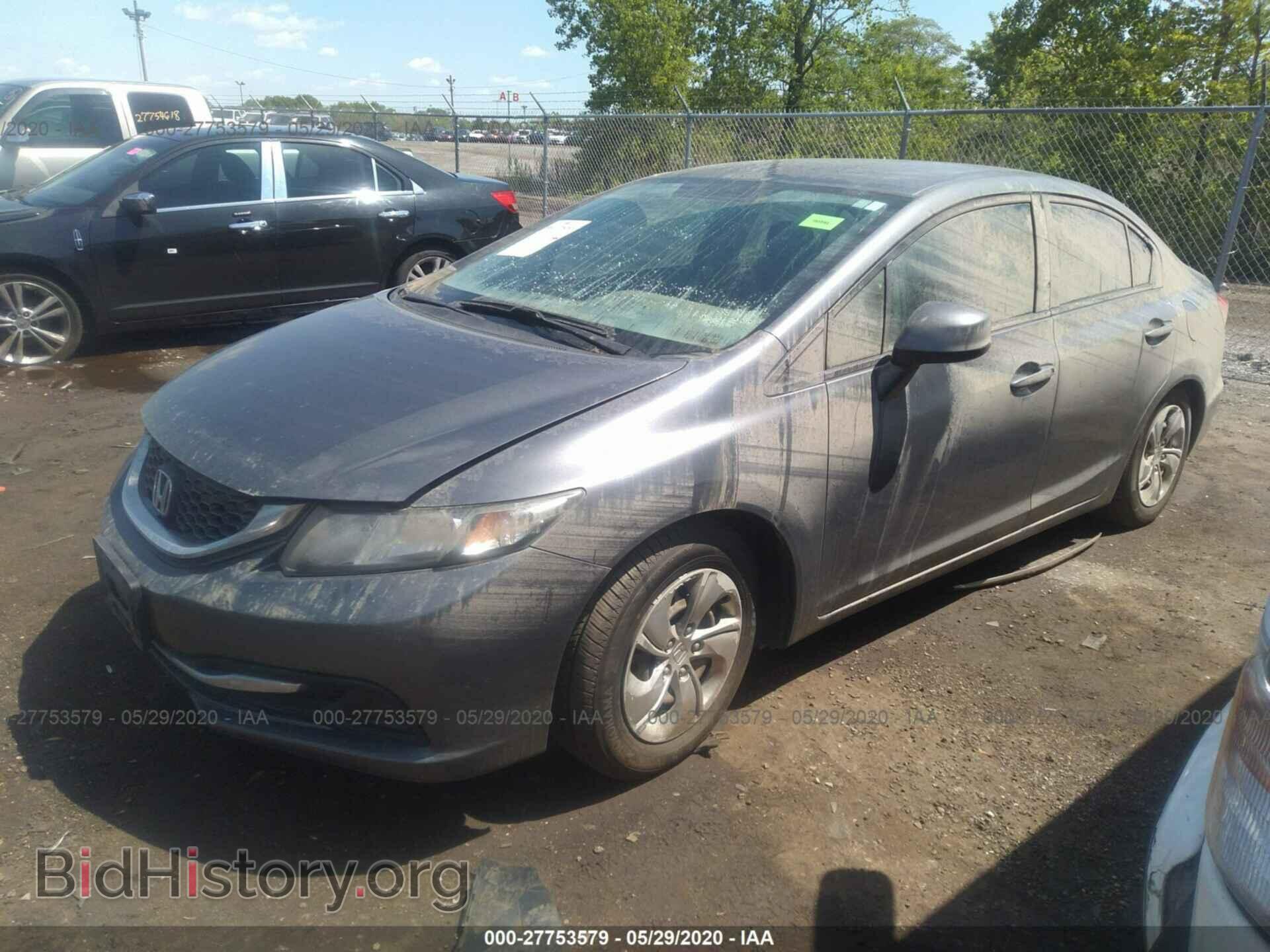 2013 HONDA CIVIC - VIN: 19XFB2F56DE052961 - Фото 2