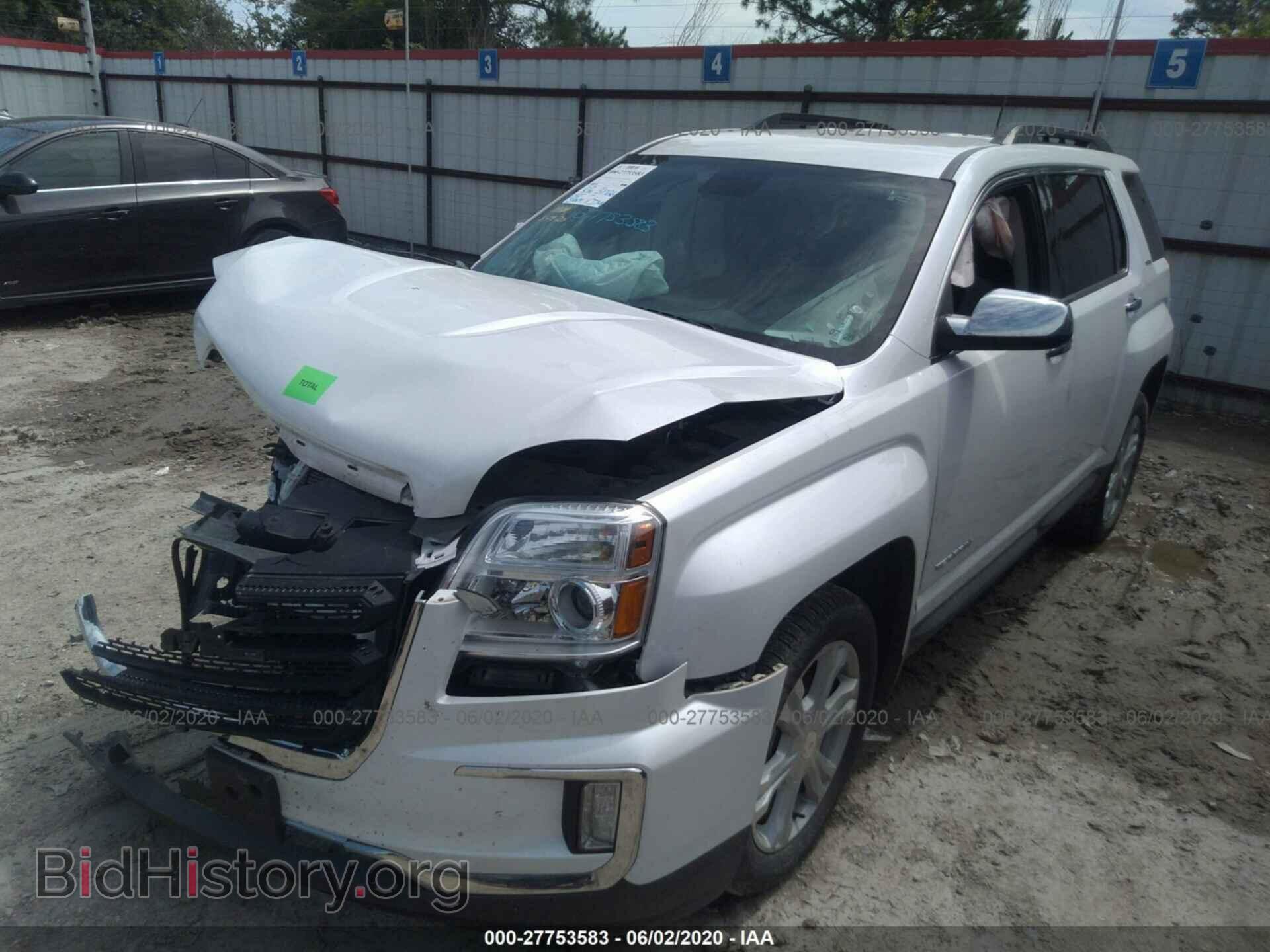 2016 GMC TERRAIN - VIN: 2GKFLNE32G6117599 - Фото 2