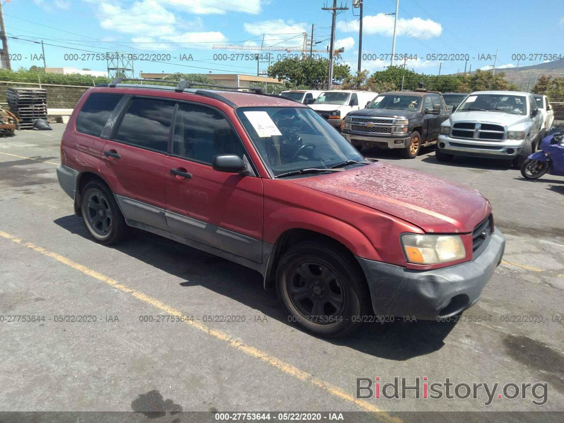 Фотография JF1SG63643H716760 - SUBARU FORESTER 2003