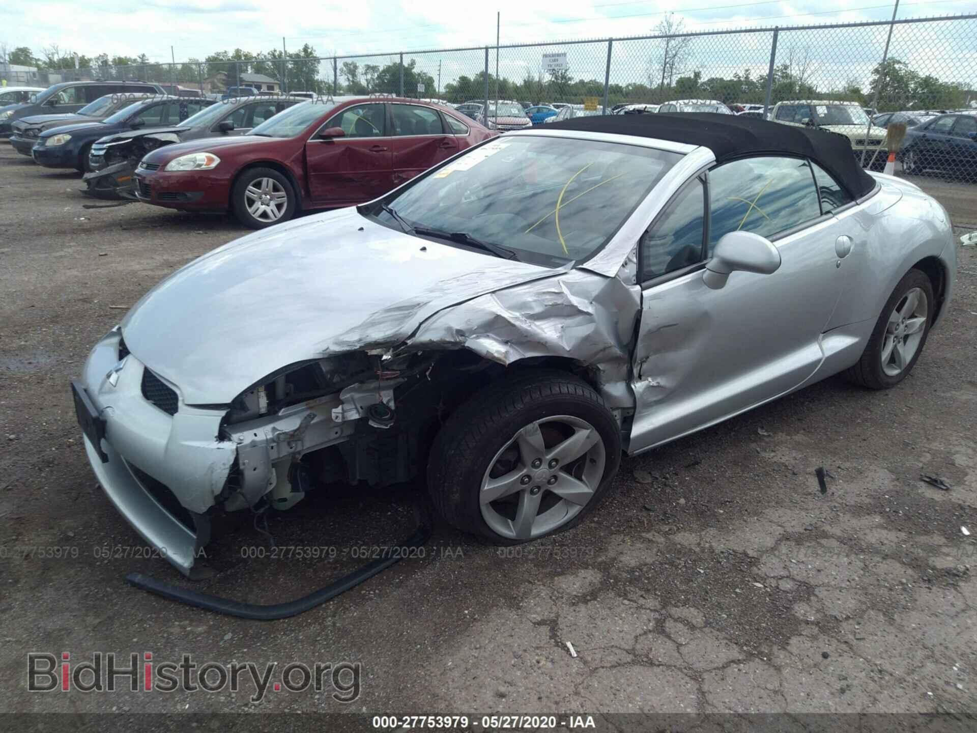 2007 MITSUBISHI ECLIPSE - VIN: 4A3AL25F67E065465 - Photo 2