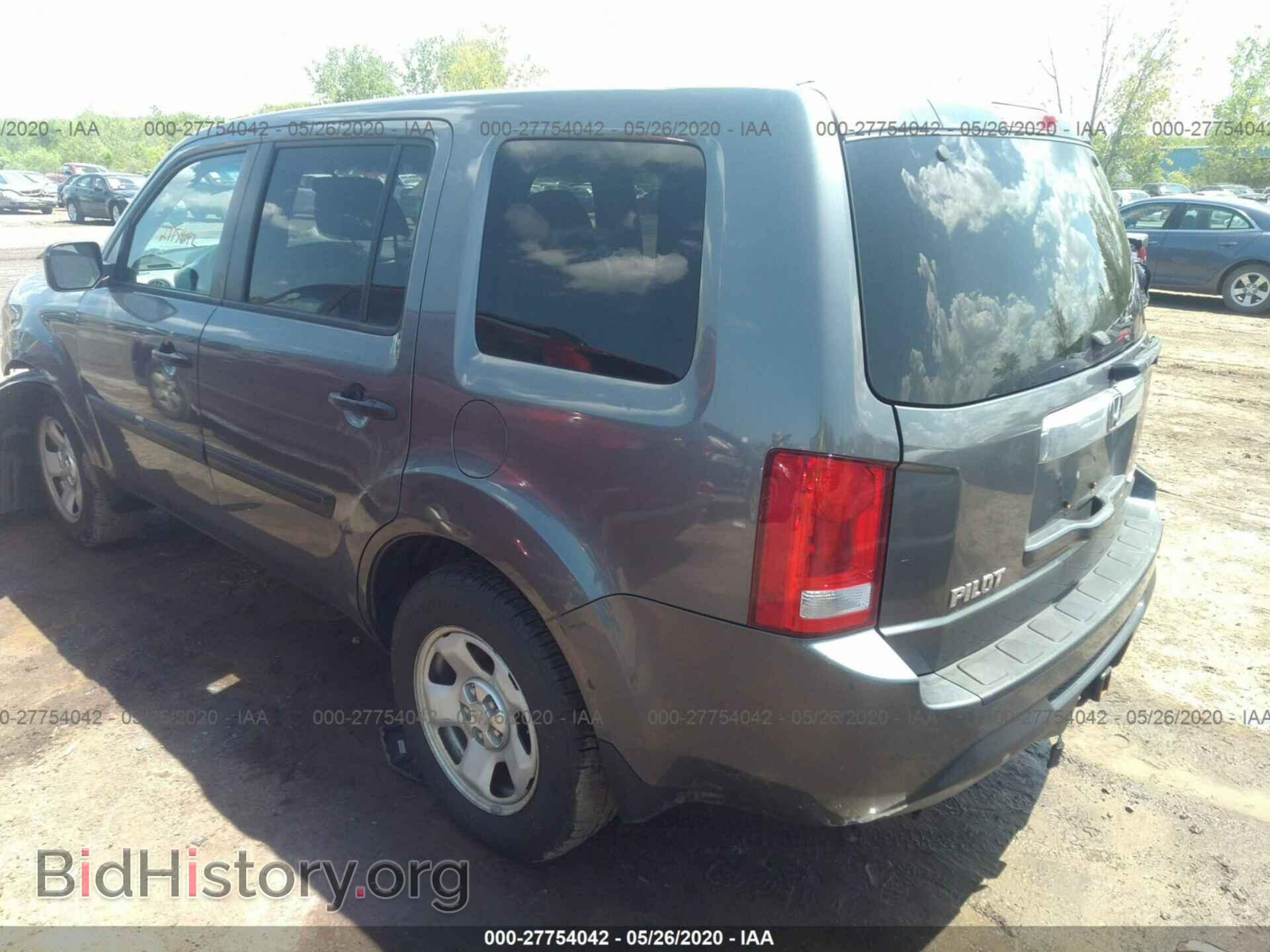 2012 HONDA PILOT - VIN: 5FNYF4H26CB039518 - Фото 3
