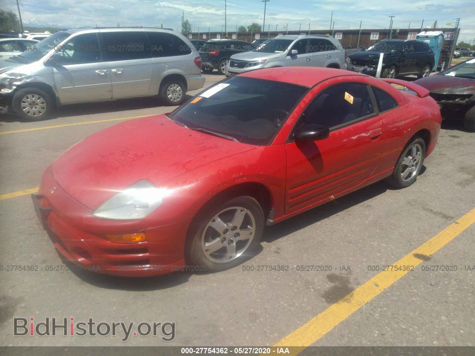 2003 MITSUBISHI ECLIPSE - VIN: 4A3AC44G03E187271 - Photo 2