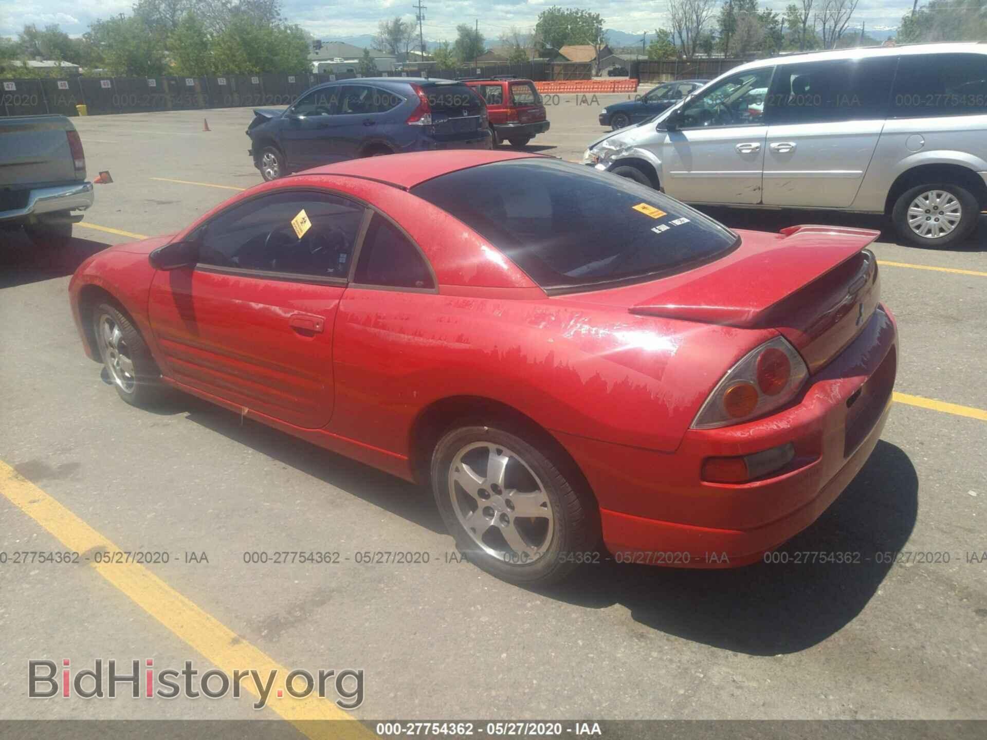2003 MITSUBISHI ECLIPSE - VIN: 4A3AC44G03E187271 - Photo 3