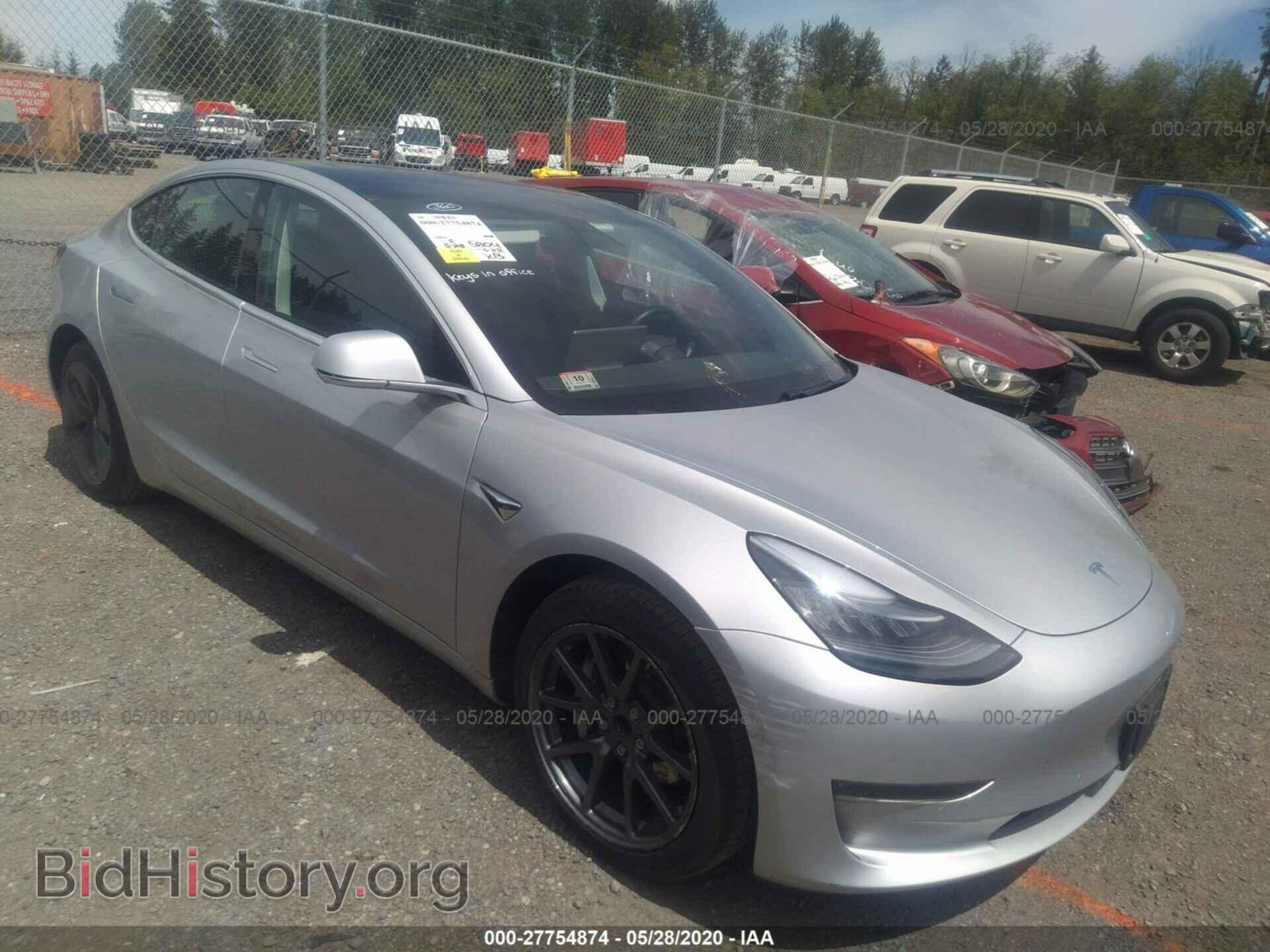 Photo 5YJ3E1EA2JF037446 - TESLA MODEL 3 2018