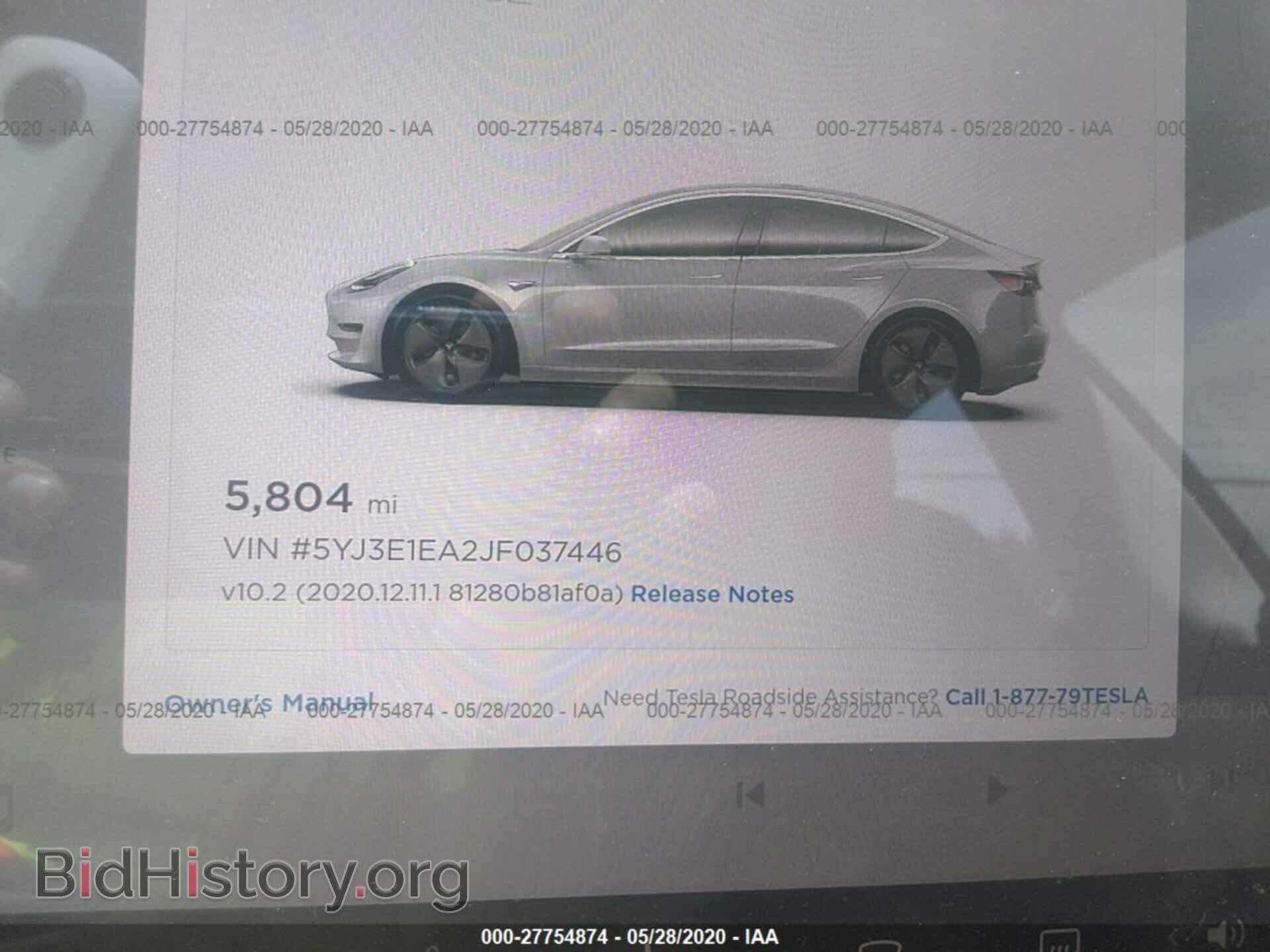 2018 TESLA MODEL 3 - VIN: 5YJ3E1EA2JF037446 - Фото 7