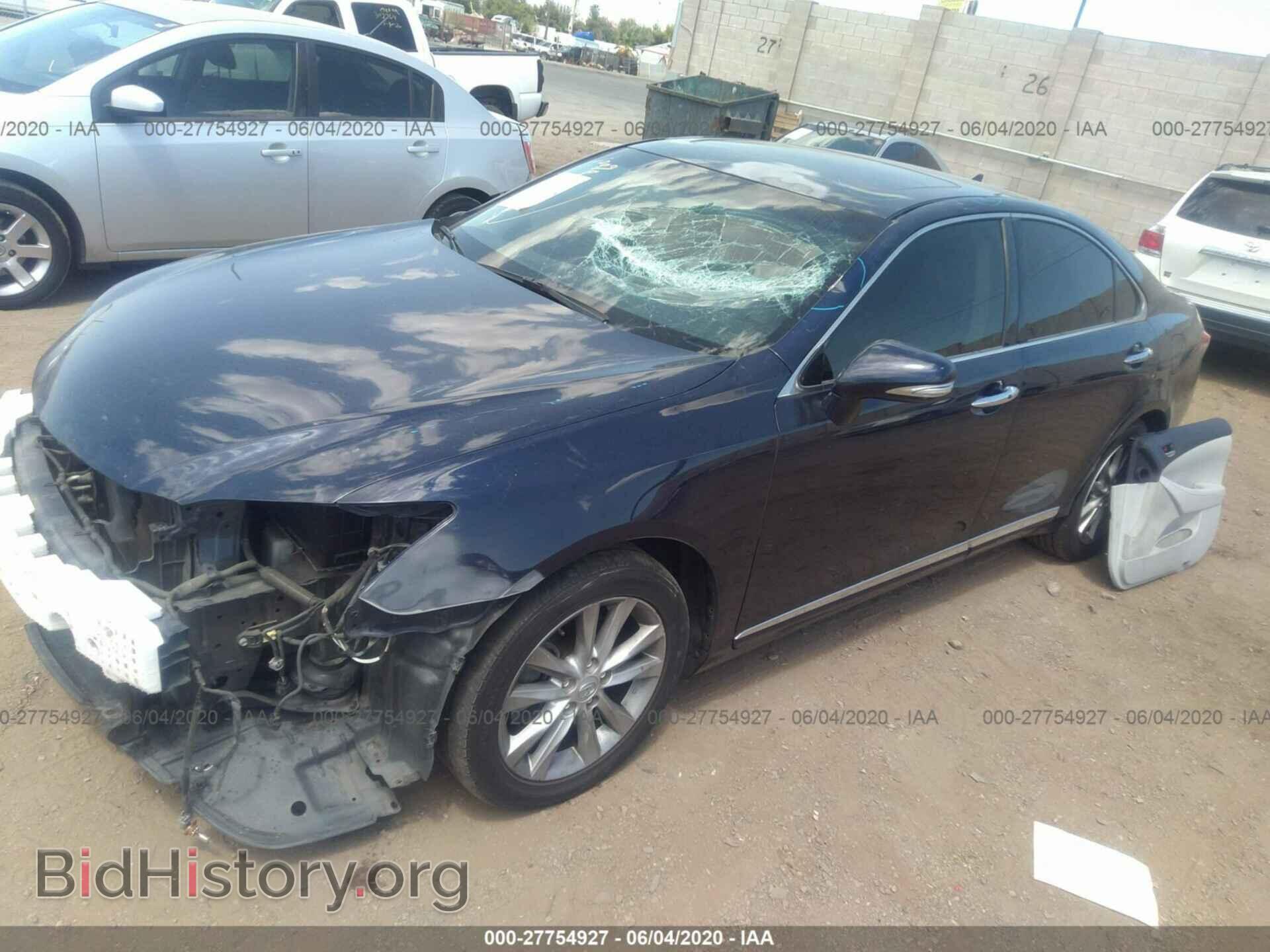 2012 LEXUS ES 350 - VIN: JTHBK1EG8C2498101 - Фото 2