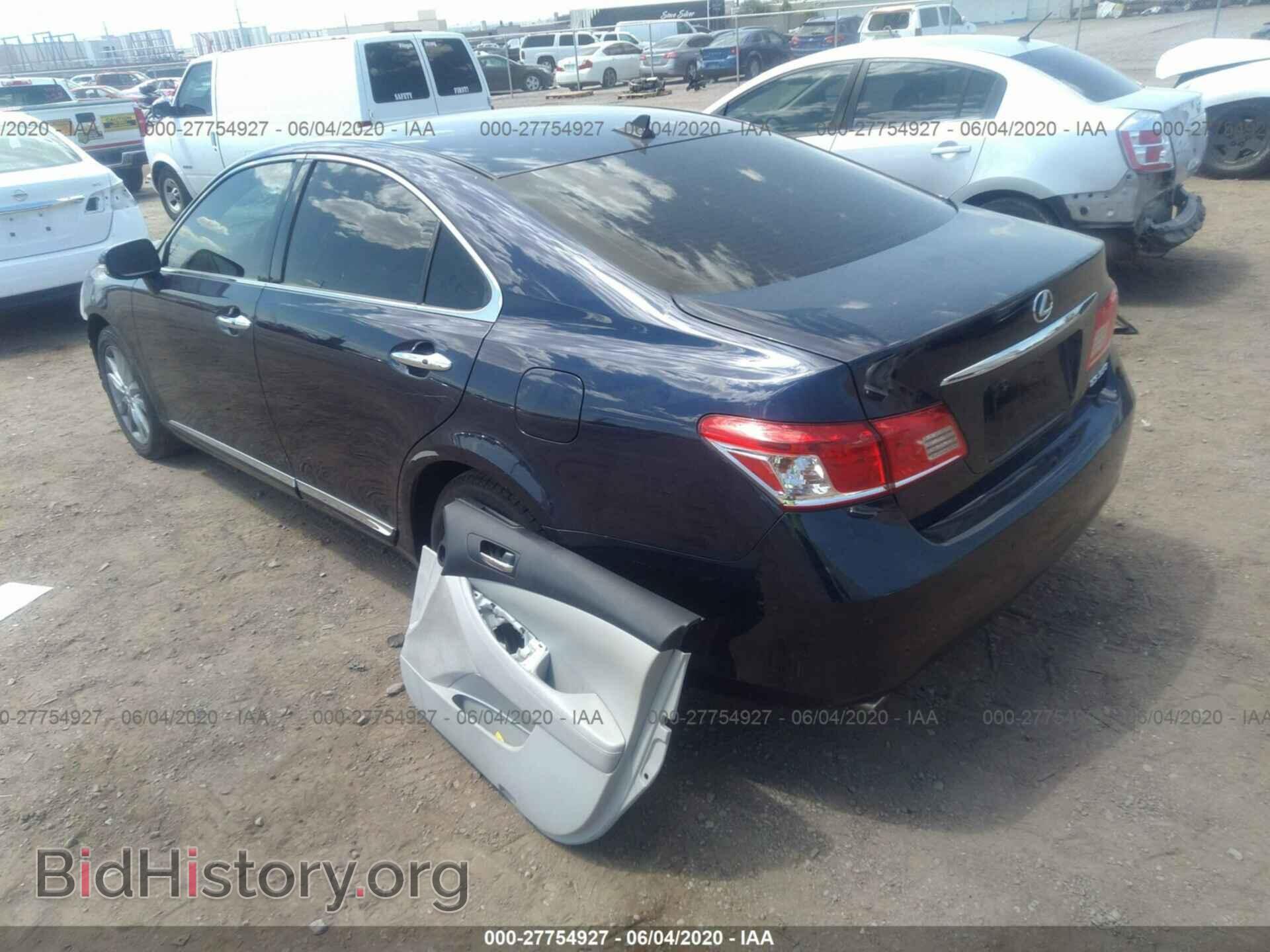 2012 LEXUS ES 350 - VIN: JTHBK1EG8C2498101 - Фото 3