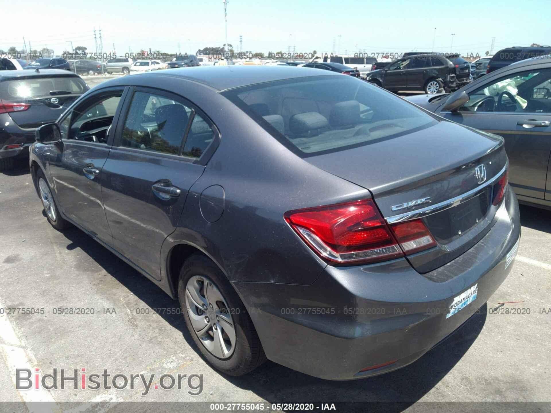 2013 HONDA CIVIC - VIN: 19XFB2F53DE291626 - Фото 3