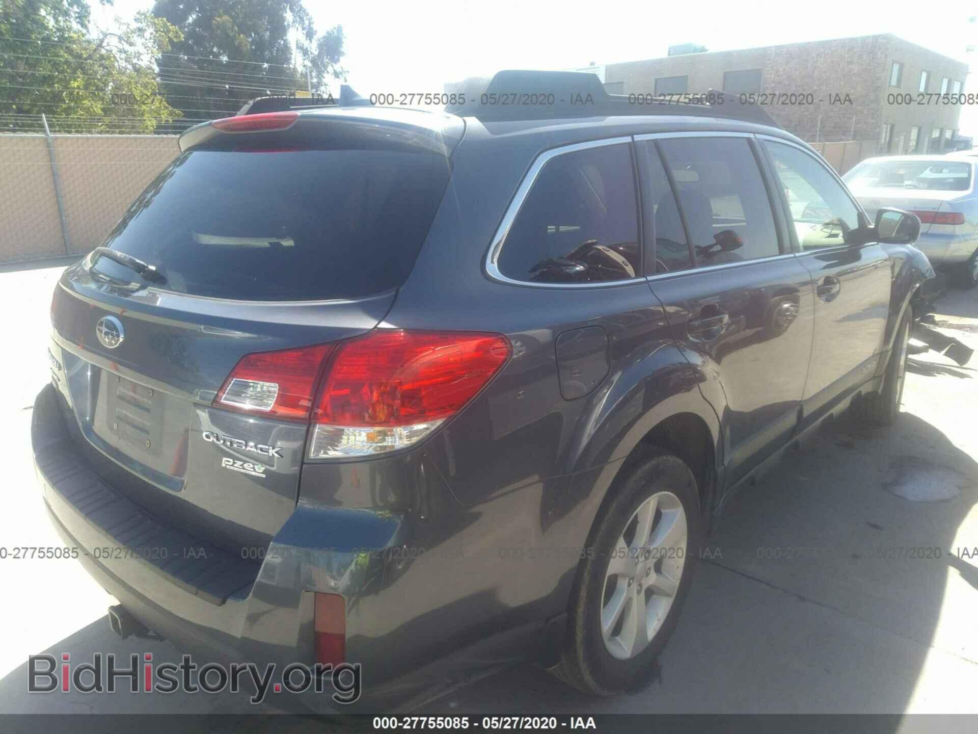 2014 SUBARU OUTBACK - VIN: 4S4BRBCC9E3211859 - Фото 4