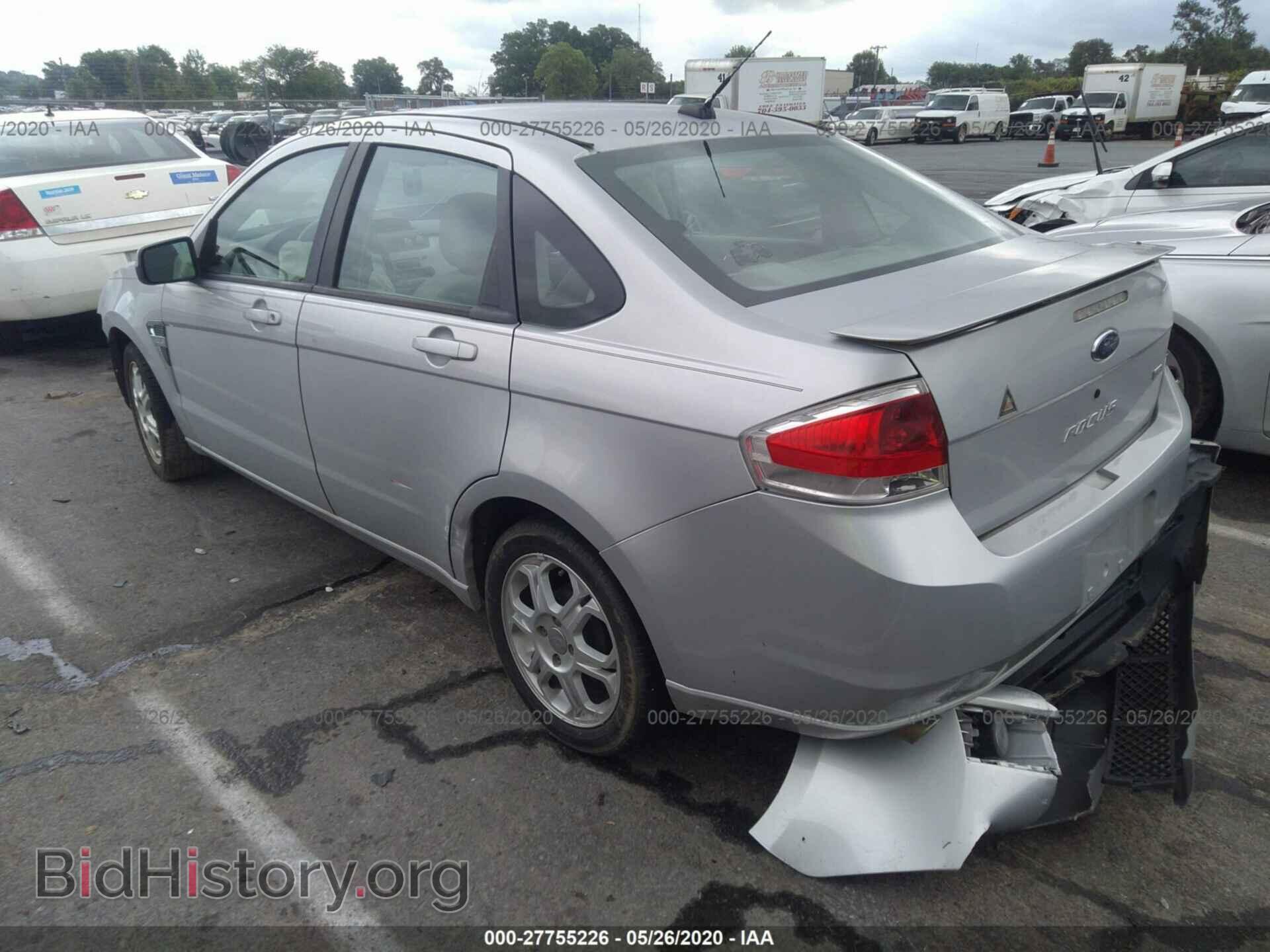 2008 FORD FOCUS - VIN: 1FAHP35N48W107099 - Фото 3