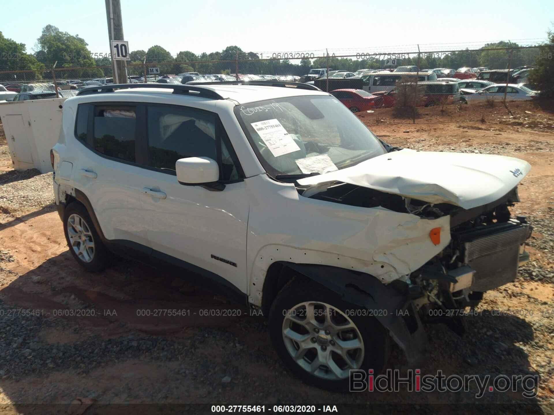 Photo ZACCJABB7JPJ36827 - JEEP RENEGADE 2018