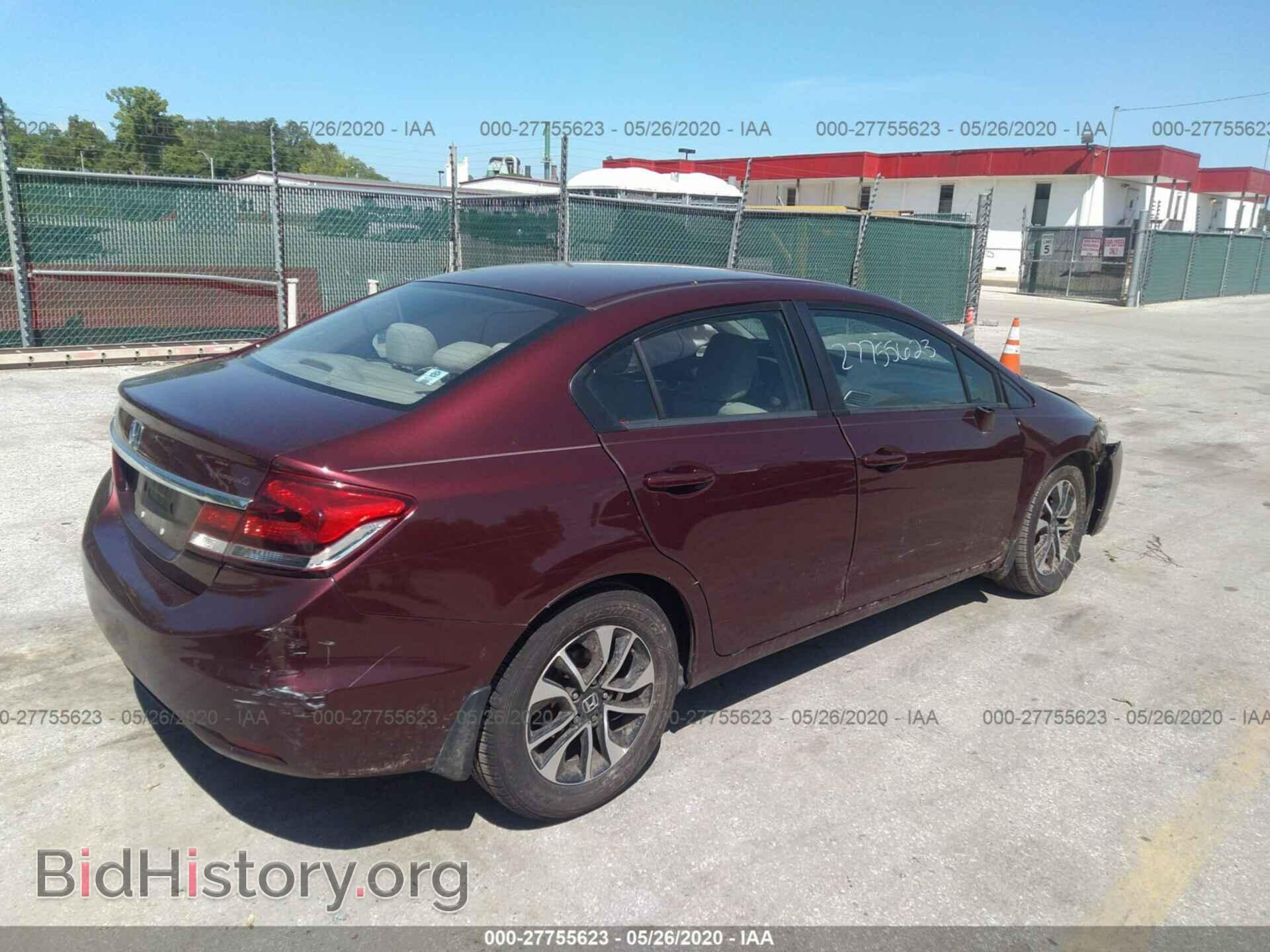 2013 HONDA CIVIC - VIN: 19XFB2F86DE204764 - Фото 4