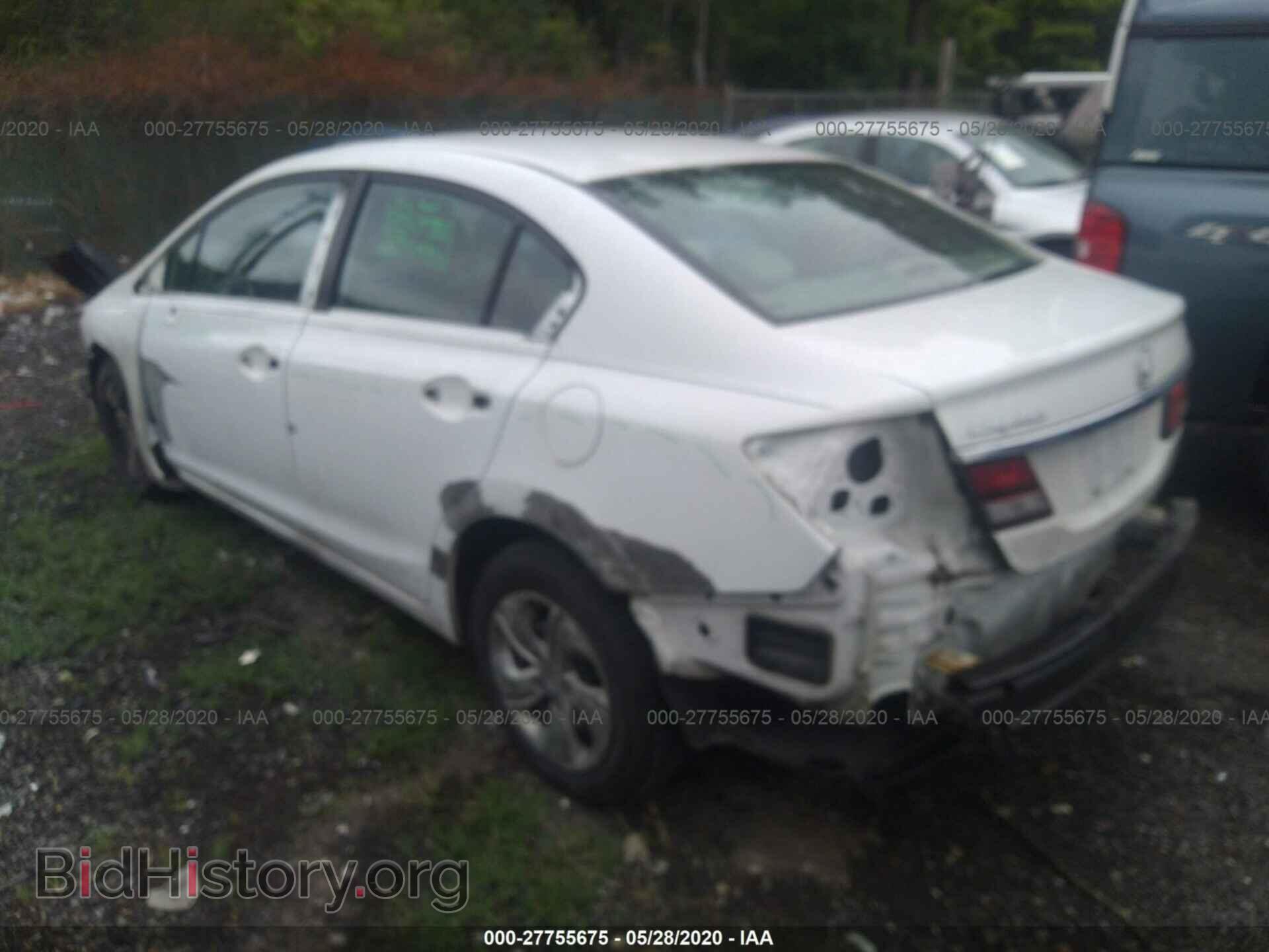 2013 HONDA CIVIC - VIN: 2HGFB2F5XDH560856 - Фото 3