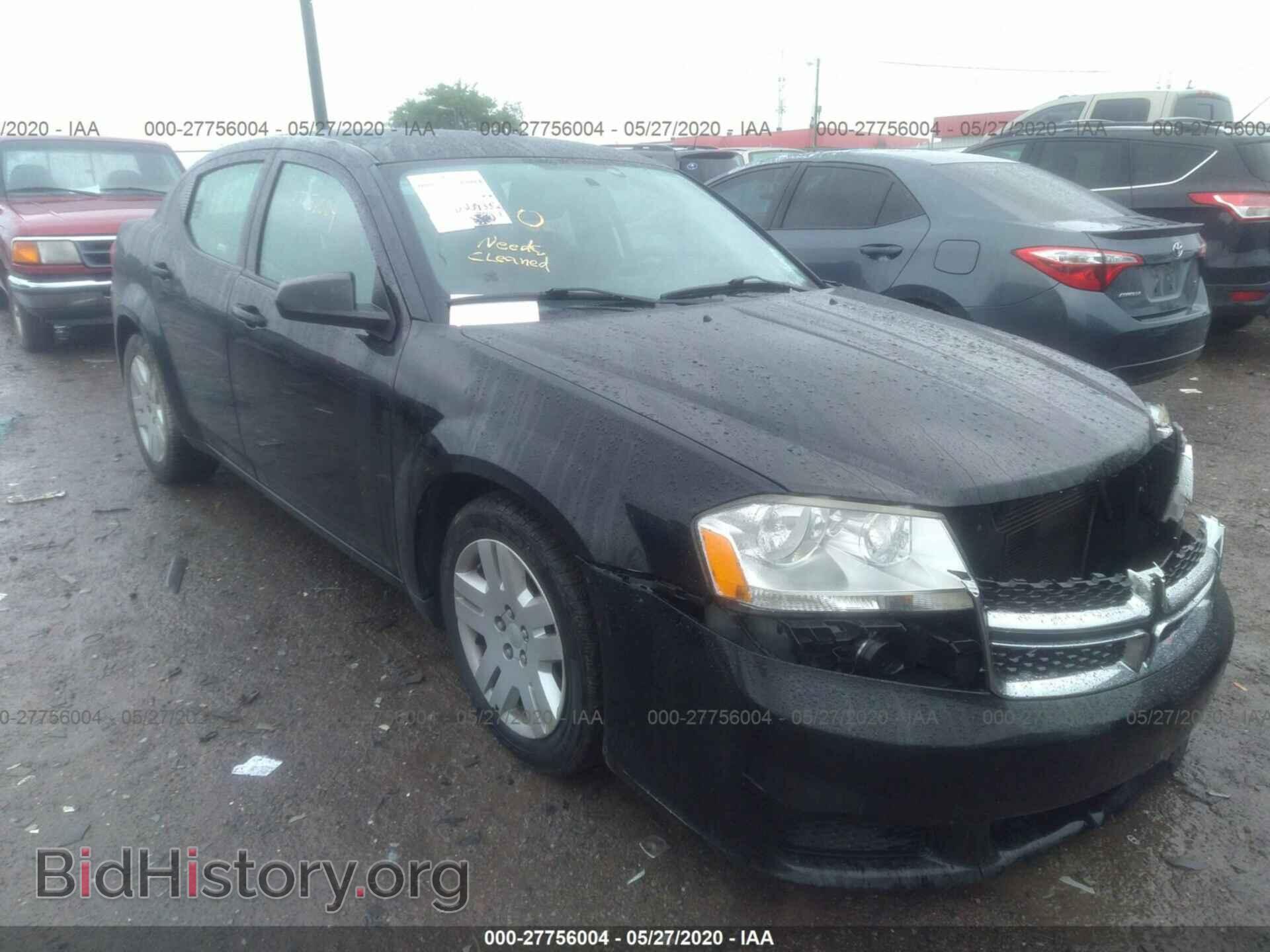 Photo 1C3CDZAB7CN110979 - DODGE AVENGER 2012