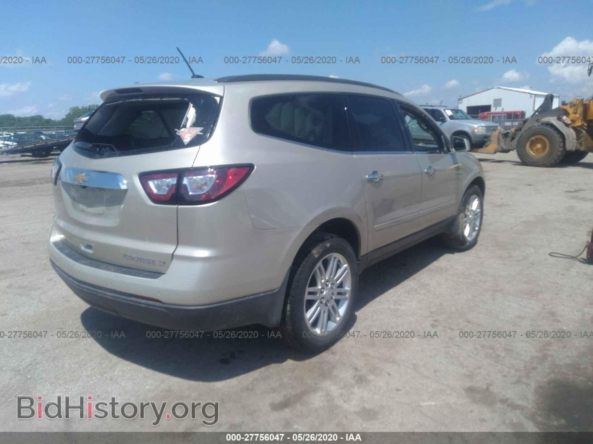 2013 CHEVROLET TRAVERSE - VIN: 1GNKRGKDXDJ100573 - Фото 4