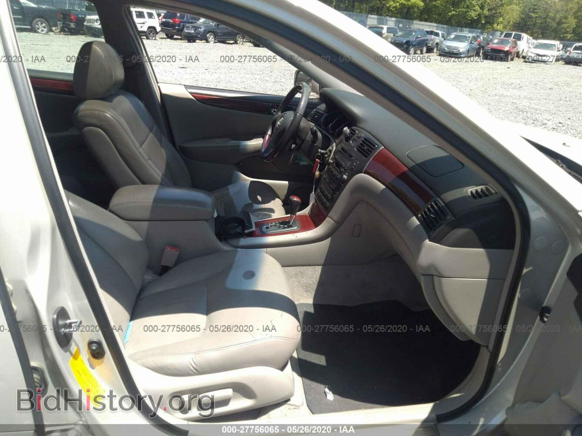 2002 LEXUS ES - VIN: JTHBF30G420063030 - Фото 5