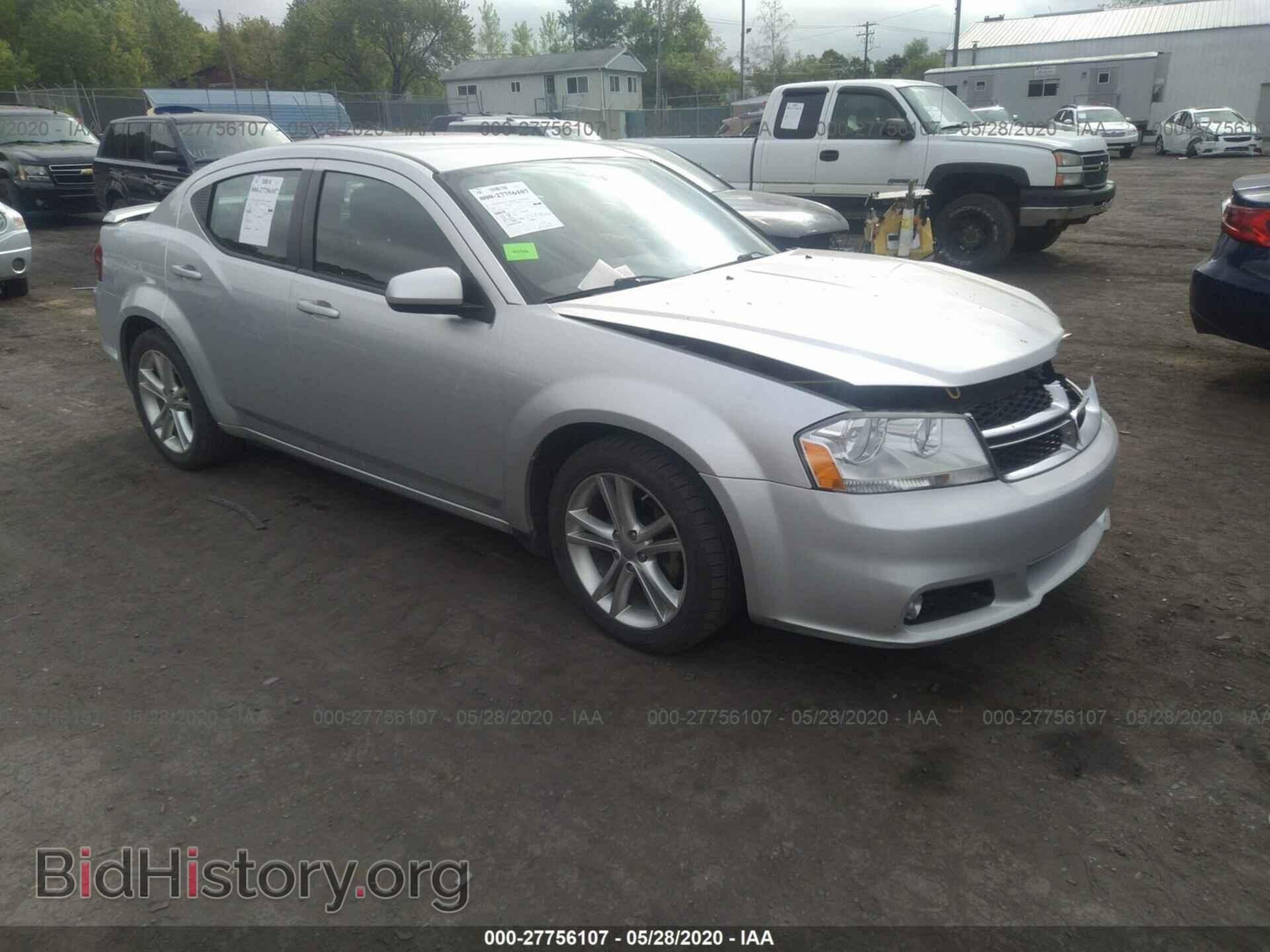 Фотография 1B3BD1FG9BN524441 - DODGE AVENGER 2011