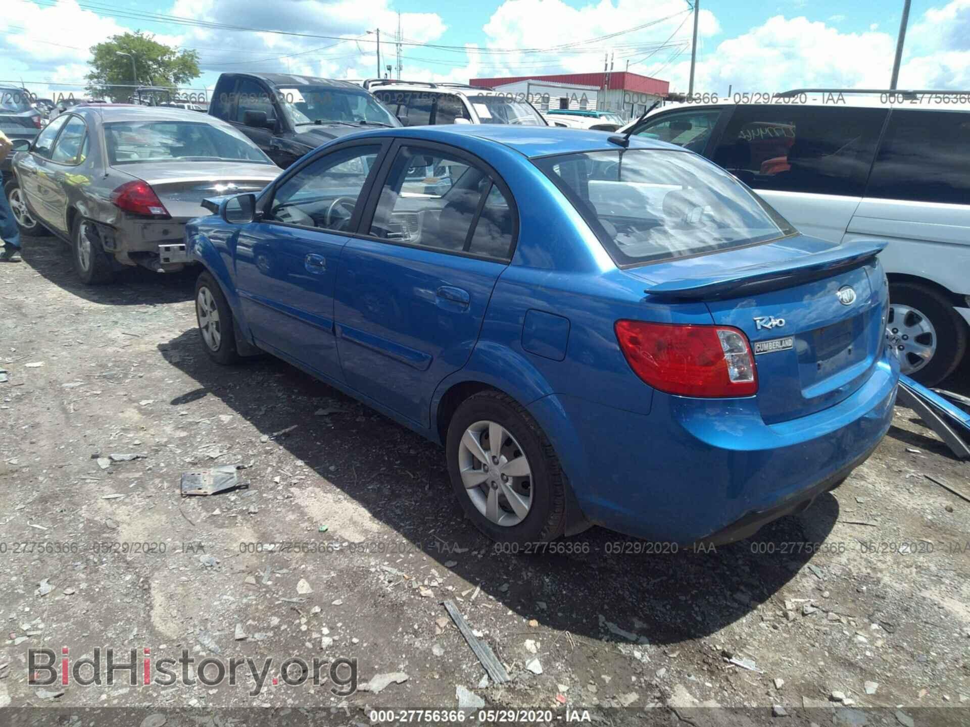 2010 KIA RIO - VIN: KNADH4A37A6660316 - Фото 3