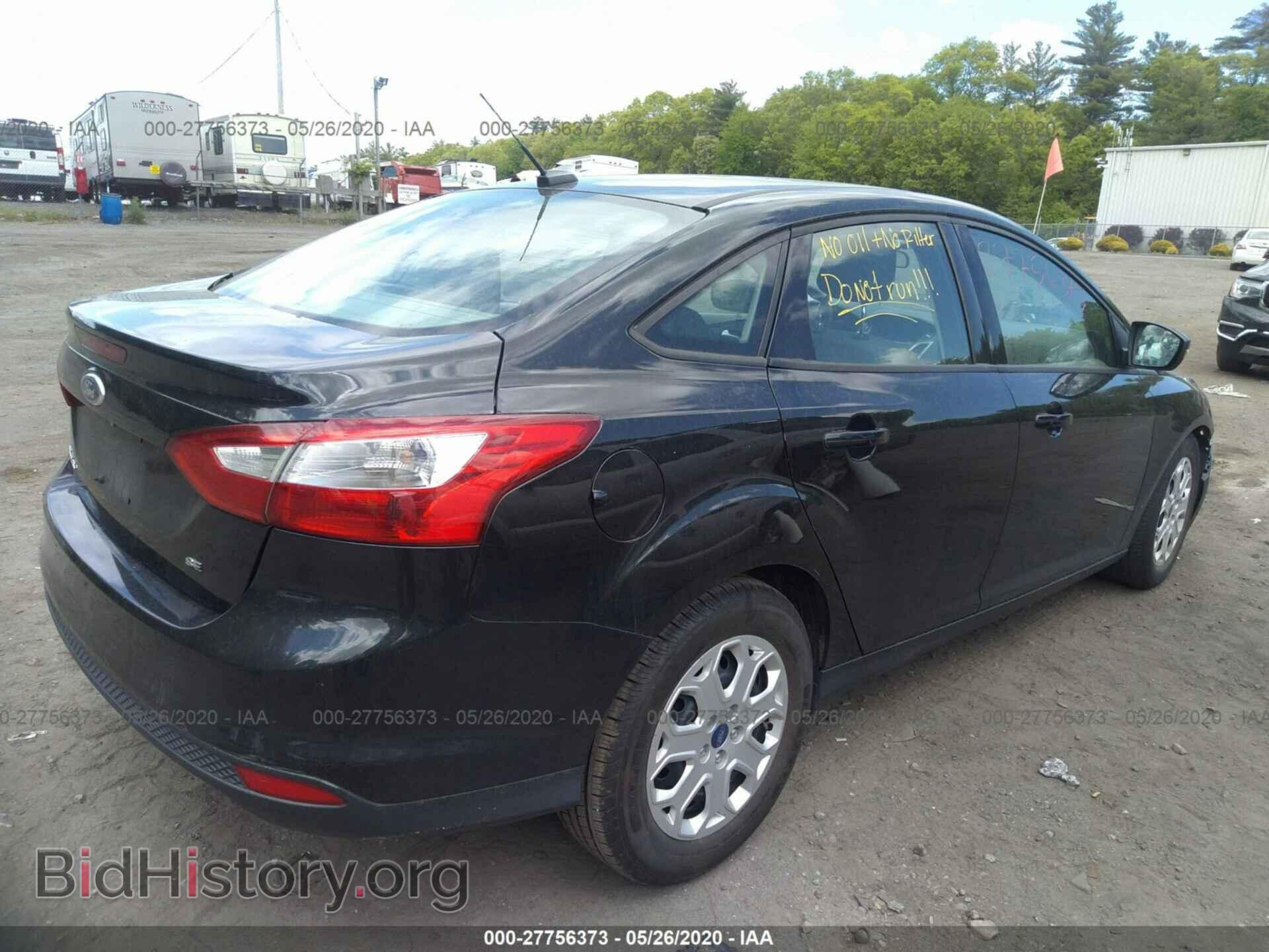2012 FORD FOCUS - VIN: 1FAHP3F27CL297026 - Photo 4