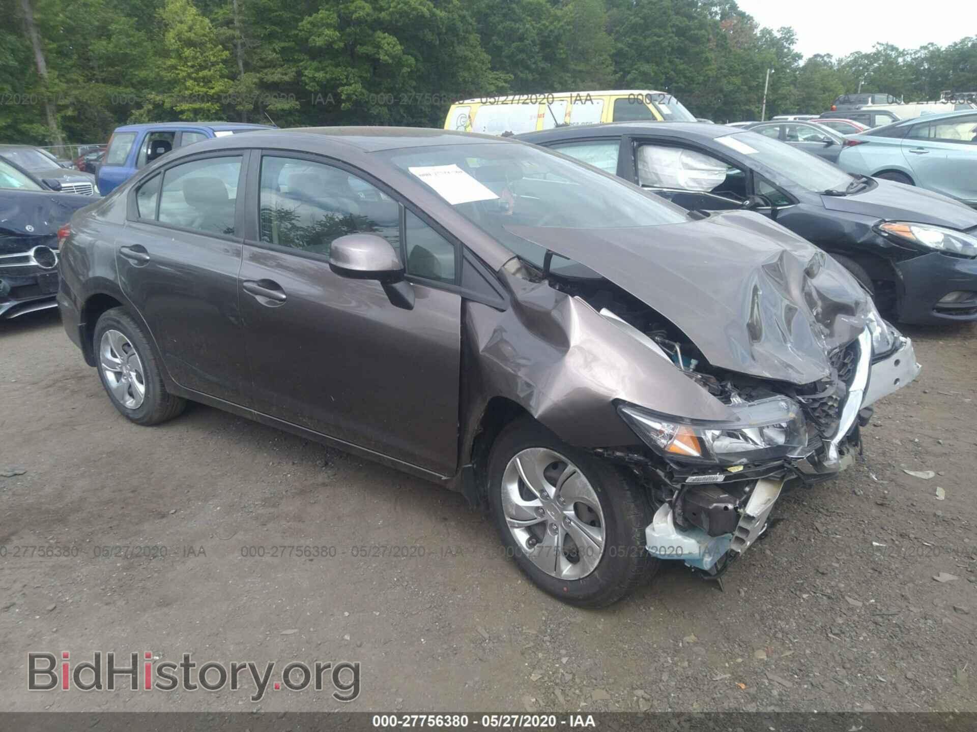 Фотография 2HGFB2F55DH577158 - HONDA CIVIC 2013