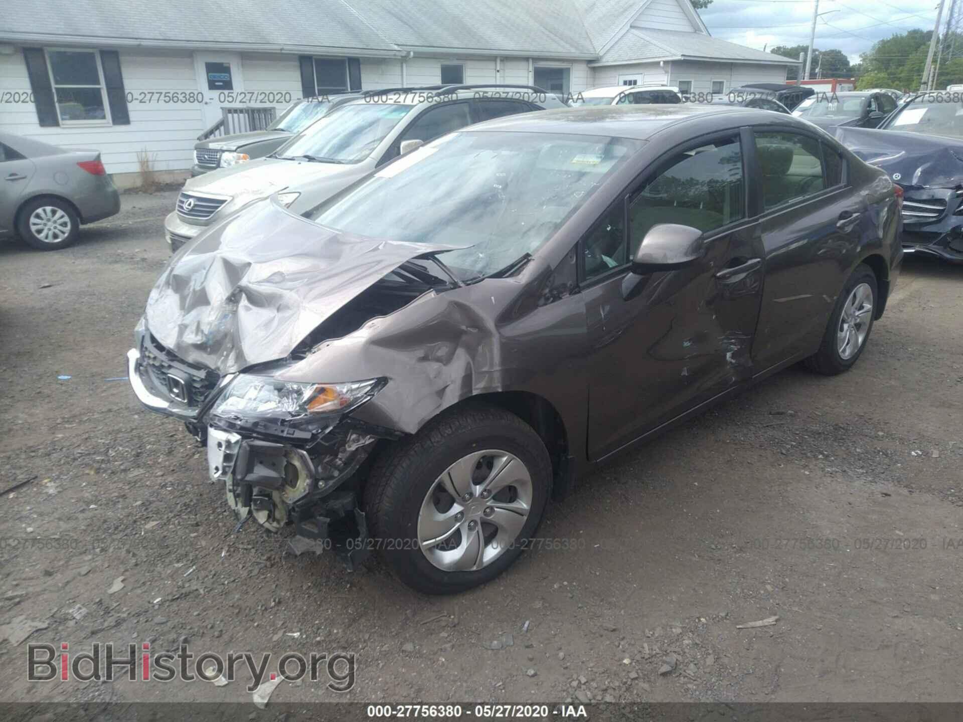 2013 HONDA CIVIC - VIN: 2HGFB2F55DH577158 - Photo 2