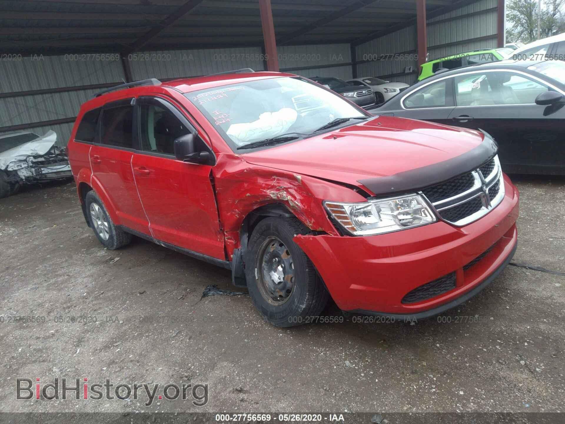 Photo 3C4PDCAB0CT296701 - DODGE JOURNEY 2012